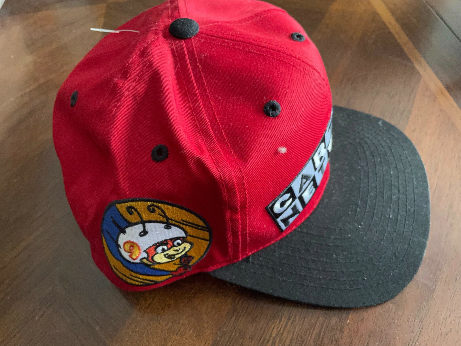 VTG 90s Cartoon Network Wacky Racing Snapback Hat #9 NASCAR Atom Ant Red NWT