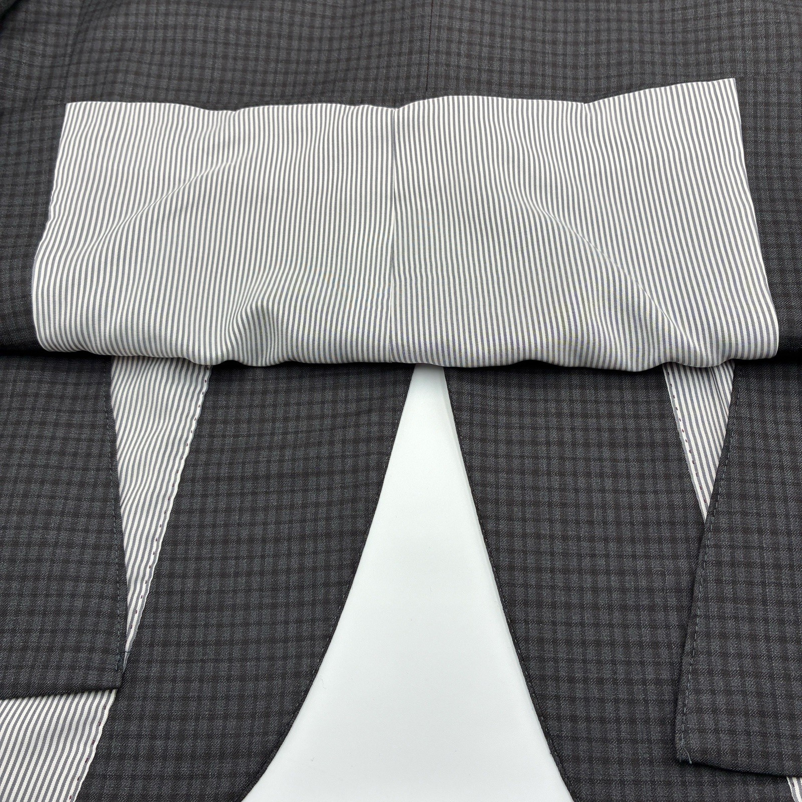 Todd Snyder Mayfair Fit Blazer 44R Charcoal Guncheck Wool USA Made Mens