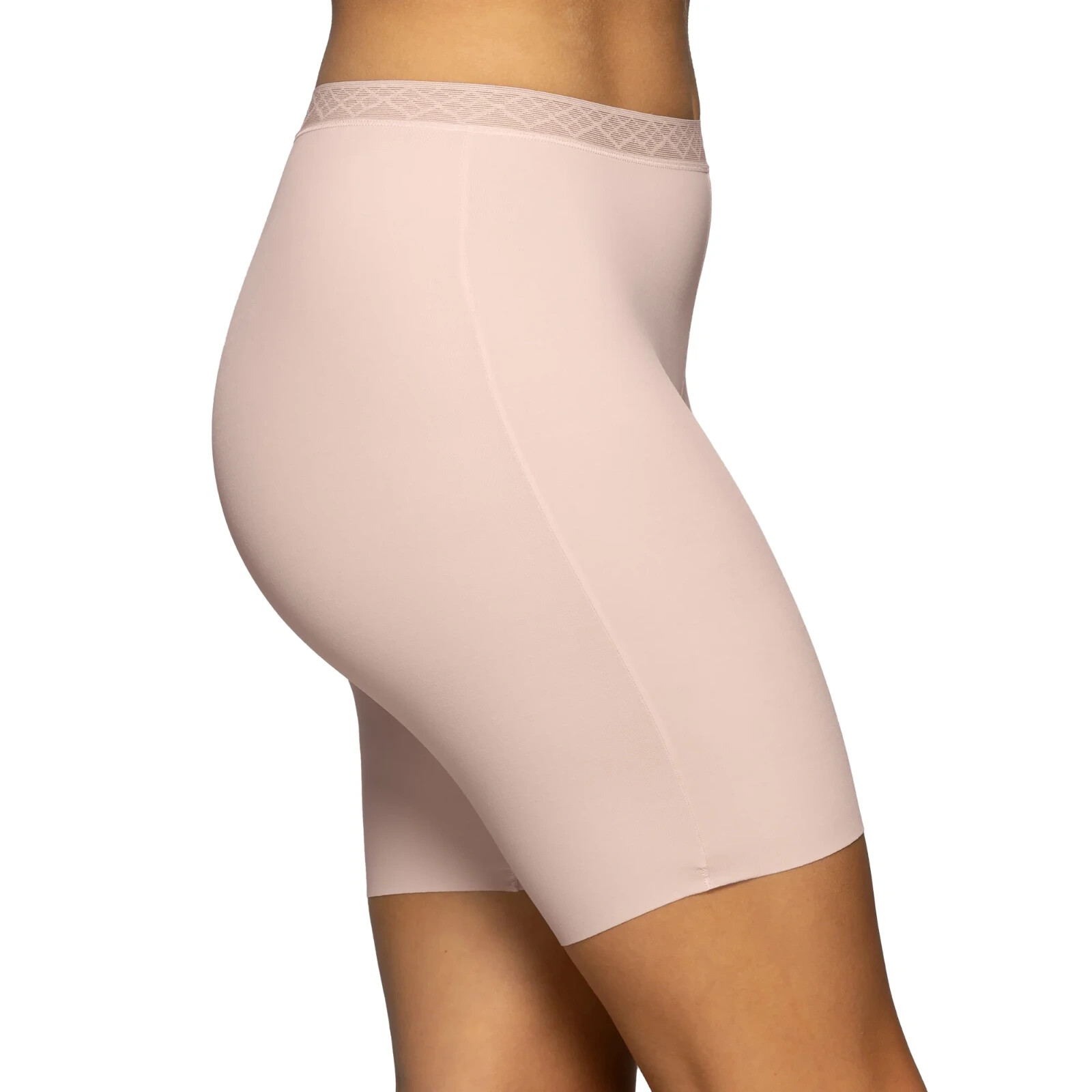 3 pack Vanity Fair 12385 Invisible Smoothing Slip Short LACE QUARTZ 6 7 8 9 10