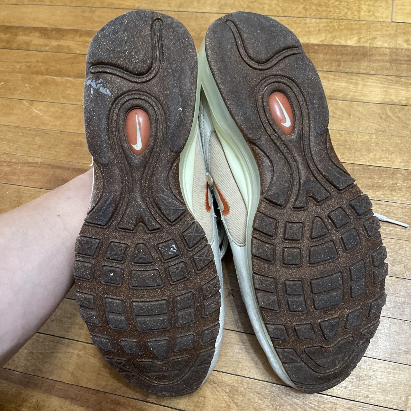 Nike Air Max 97 Coconut Milk Cork Limited Edition DC3986-100 Mens US 14 EU 47.5