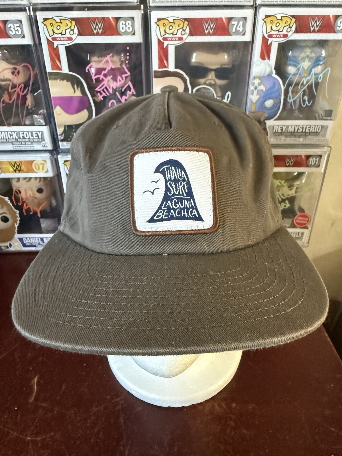 Thalia Surf Laguna Beach CA Strapback Hat / Cap – Brown