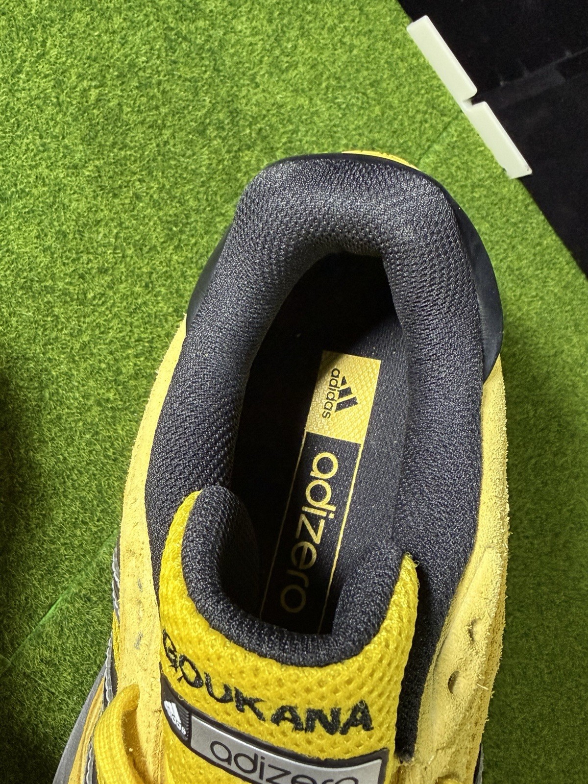 Adidas Adizero Goukana Light Yellow Men’s Sneakers JP7177 – Size 10