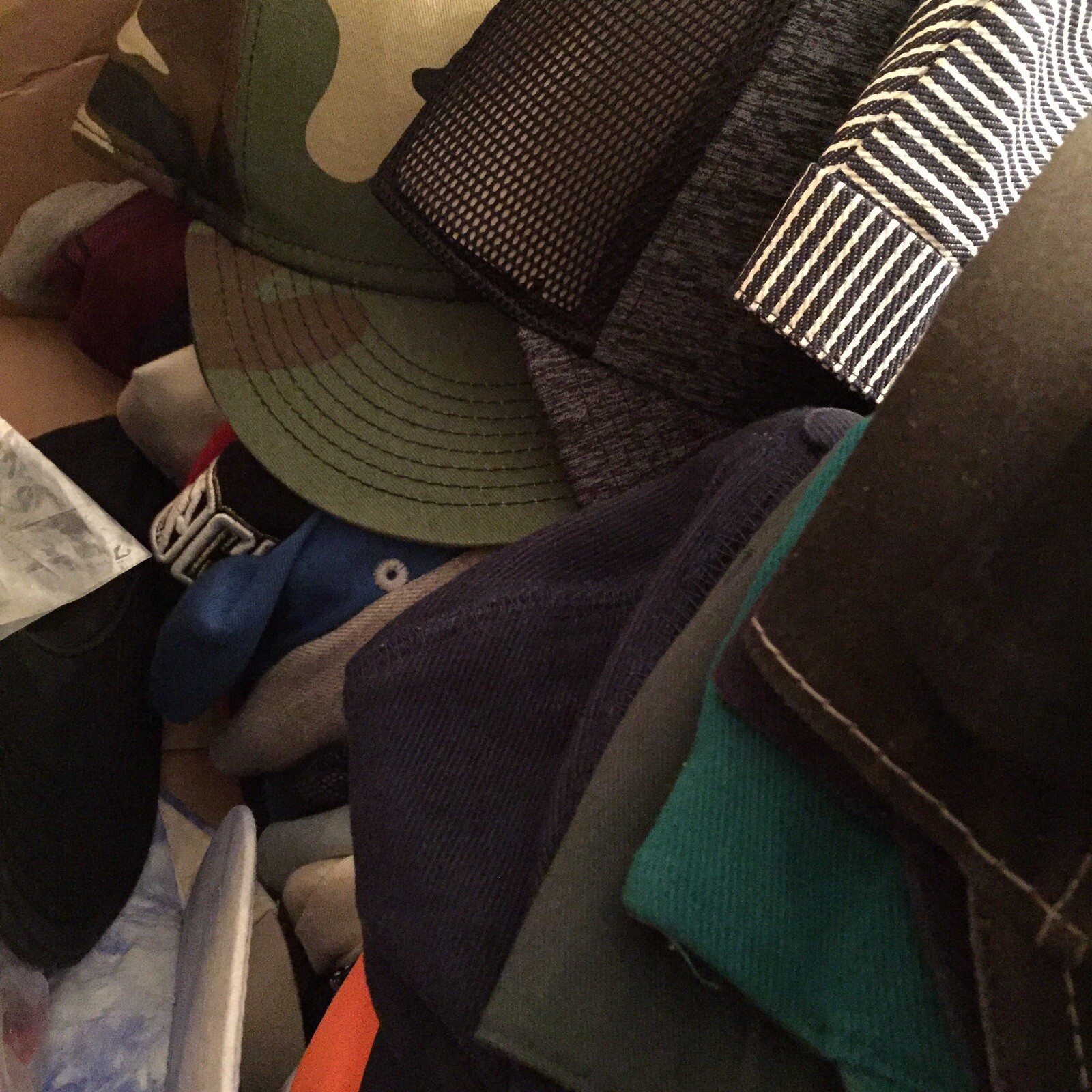 Hats Lot 20 Random Mix Baseball Sports Snap Back Ball Dad Caps Resale Wholesale