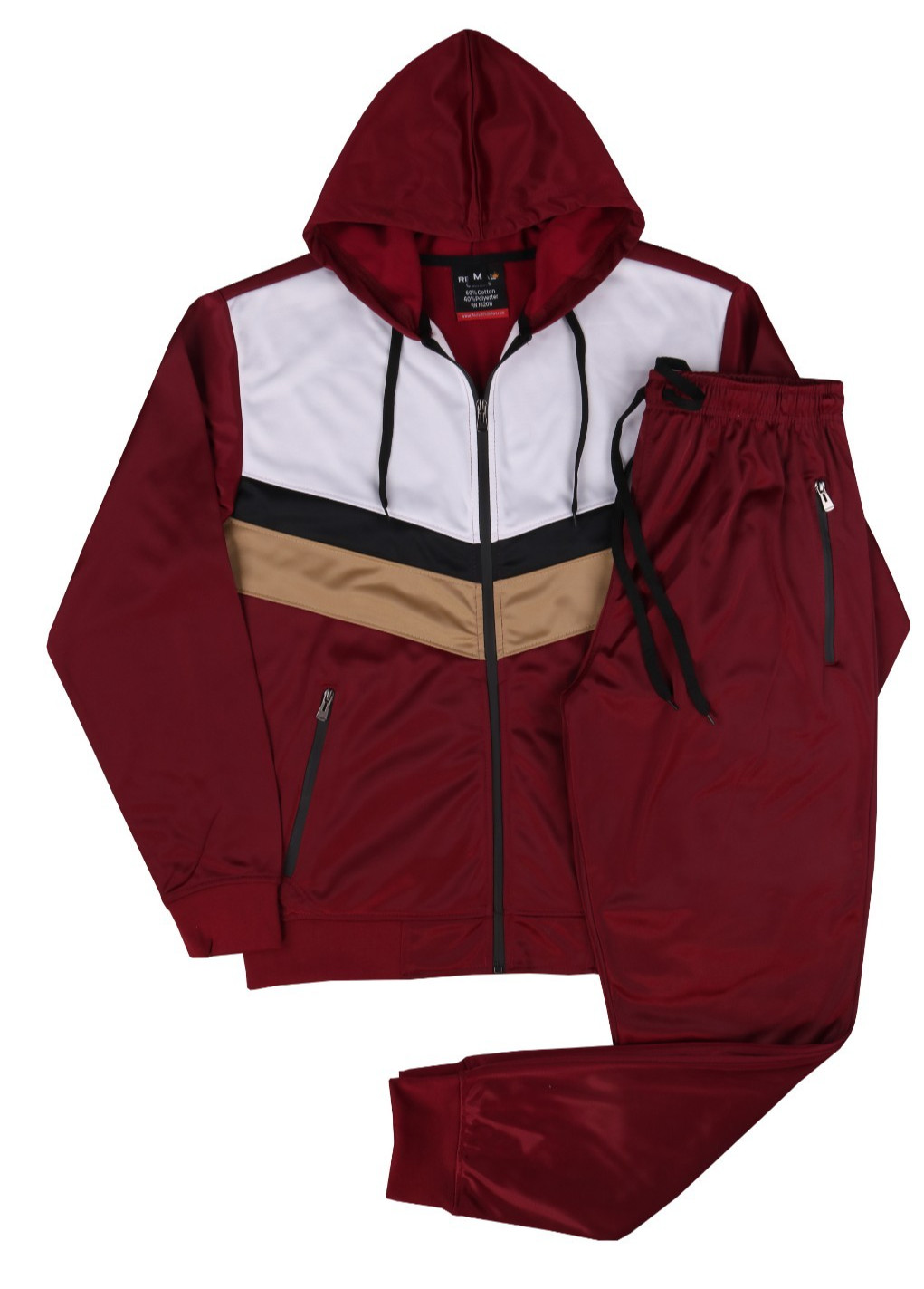 MEN 2TONE SPRING JOGGER TRACKSUIT GYM JOGGING ACTIVEWEAR S M L XL 2XL 3XL 4XL