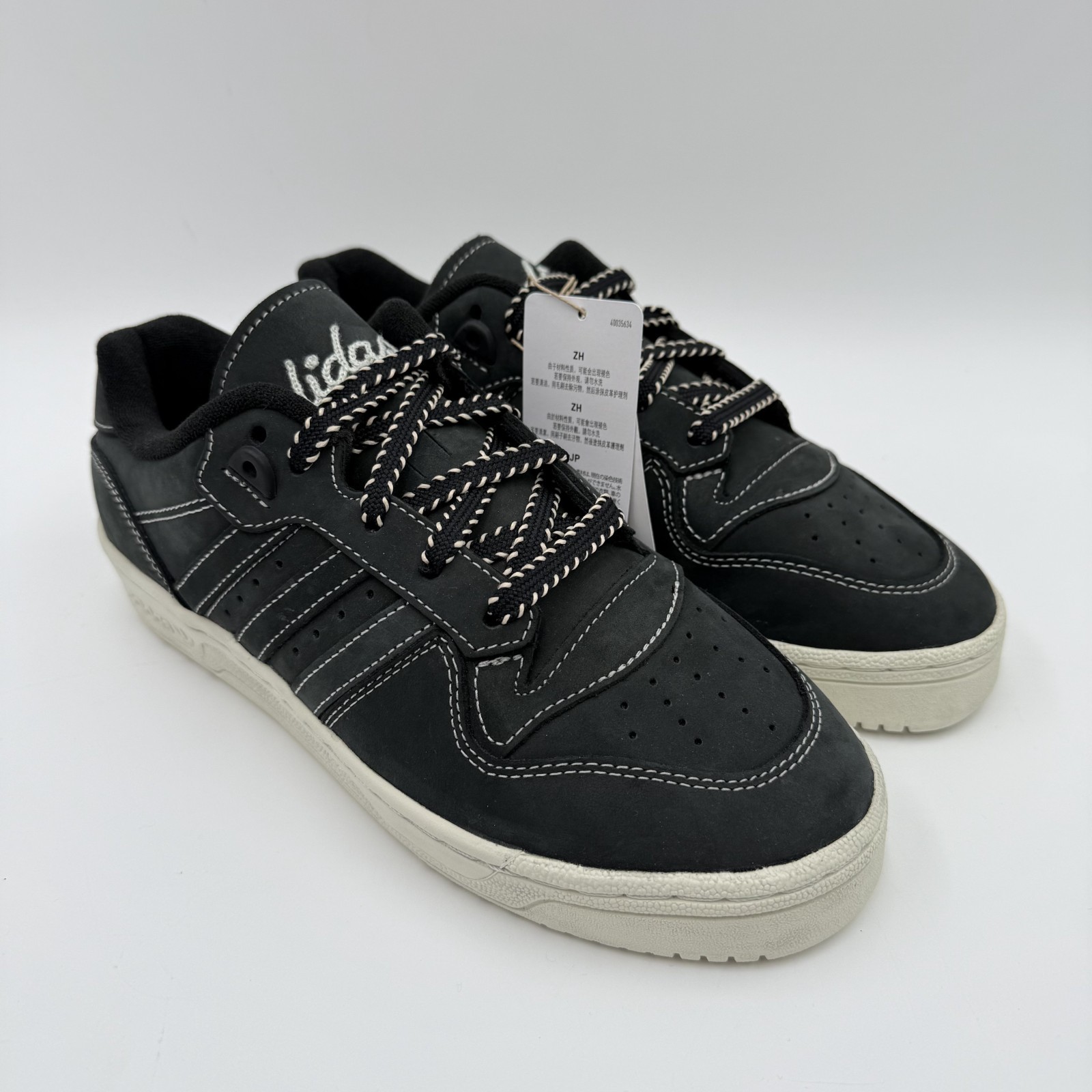 Adidas Sneakers Womens 8 Rivalry Low Suede Dark Gray No box