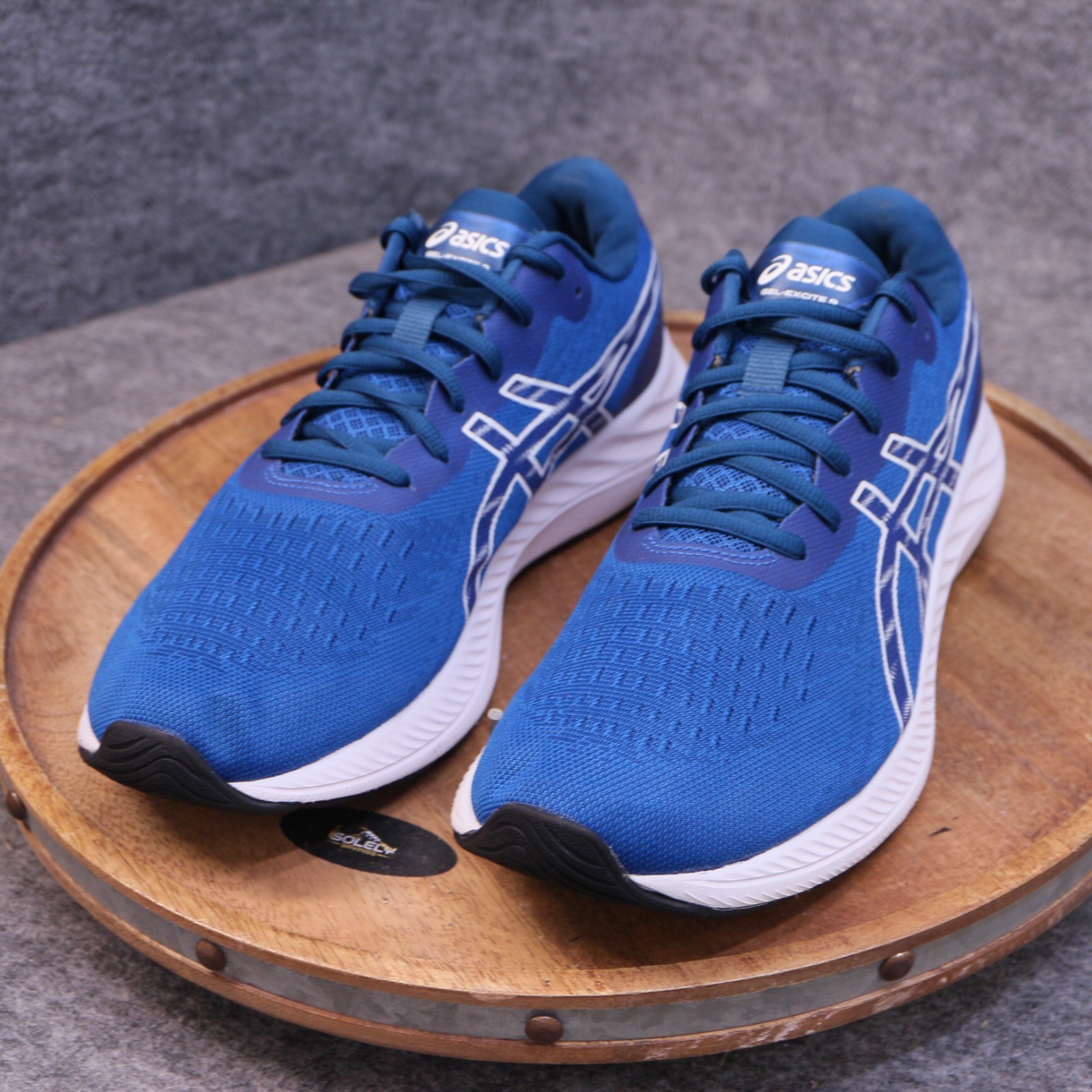 Asics Gel-Excite 9 1011B338-400 Mens Size 12 Running Shoes Lake Drive Sneakers