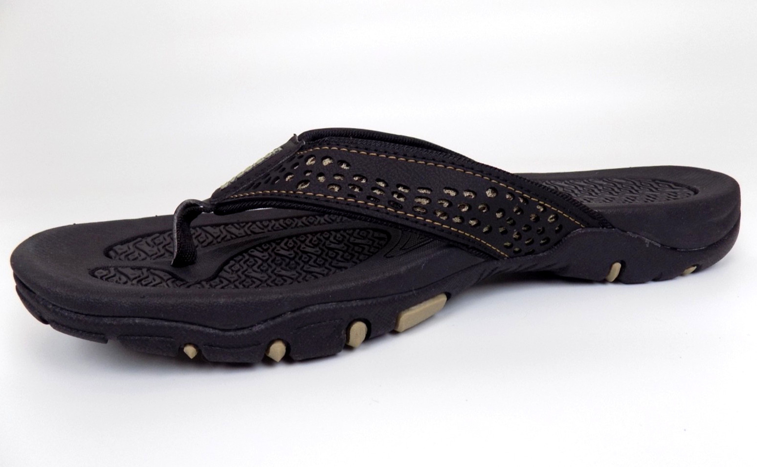 Hobibear HR5061 Ramble Lite Thong Casual Flip-Flop Men’s Sandals Size 11 M Black