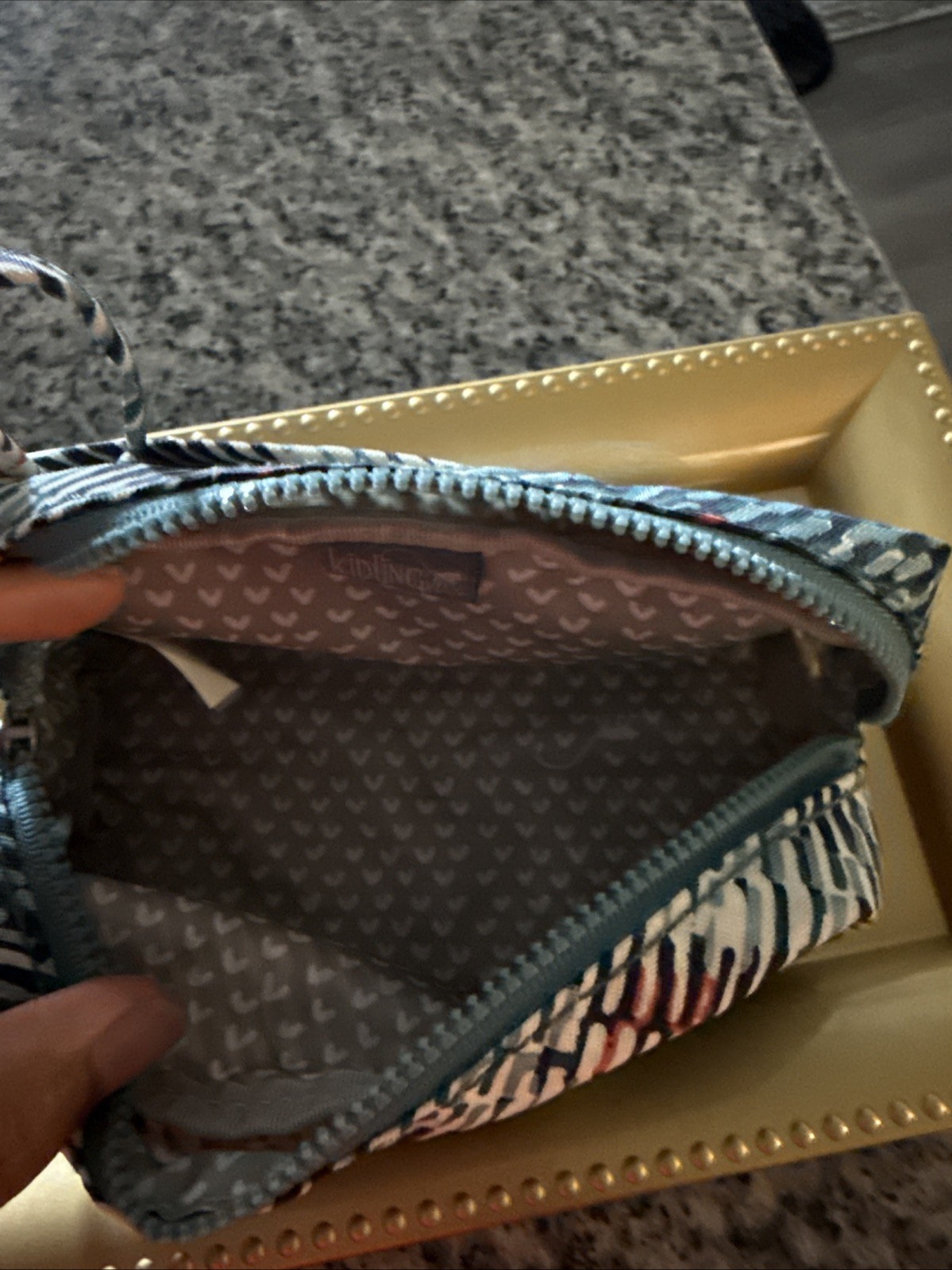Kipling K12413G34 ROOZIE metallic Print