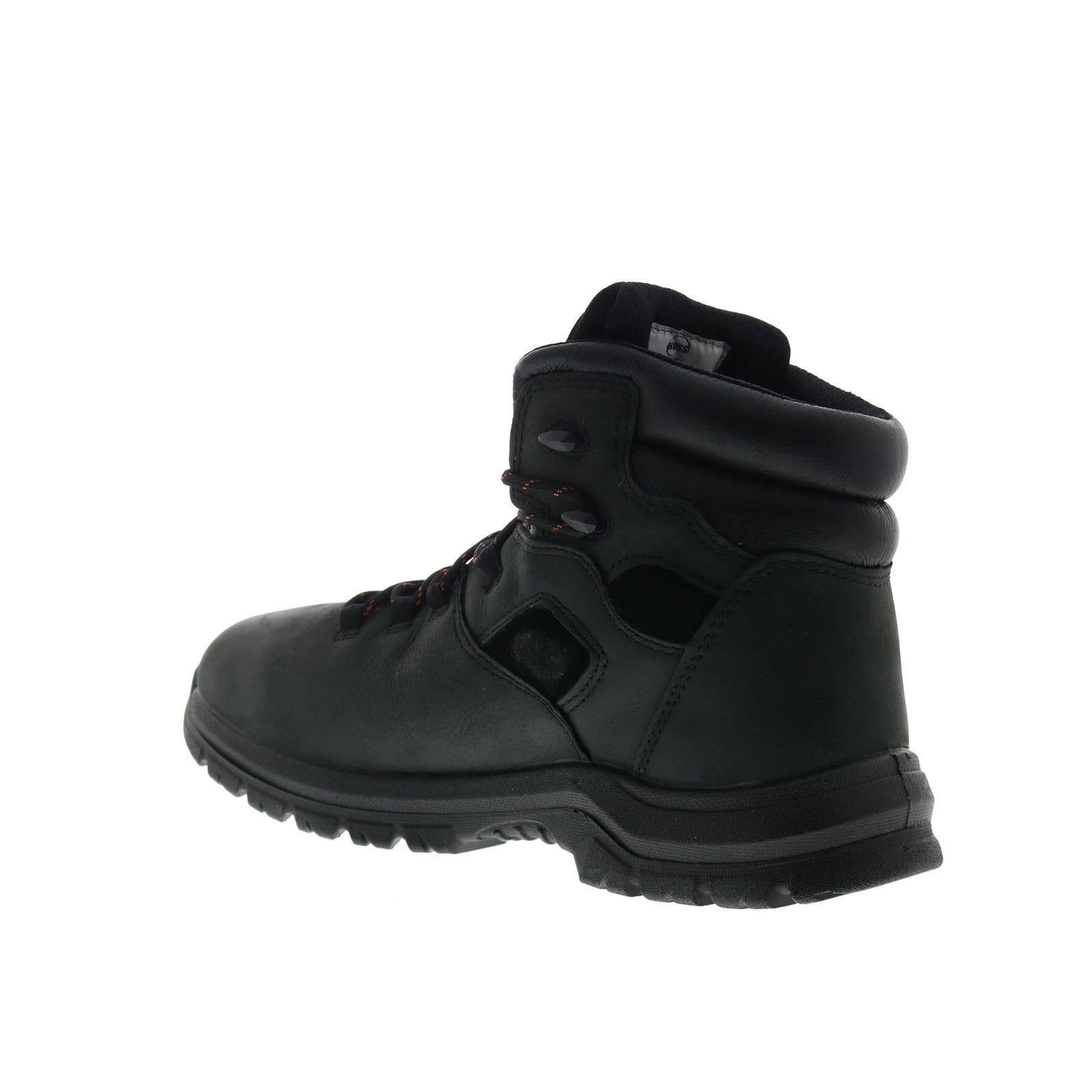 Hoss Lorne Soft Toe 60174 Mens Black Wide Leather Work & Safety Boots 11
