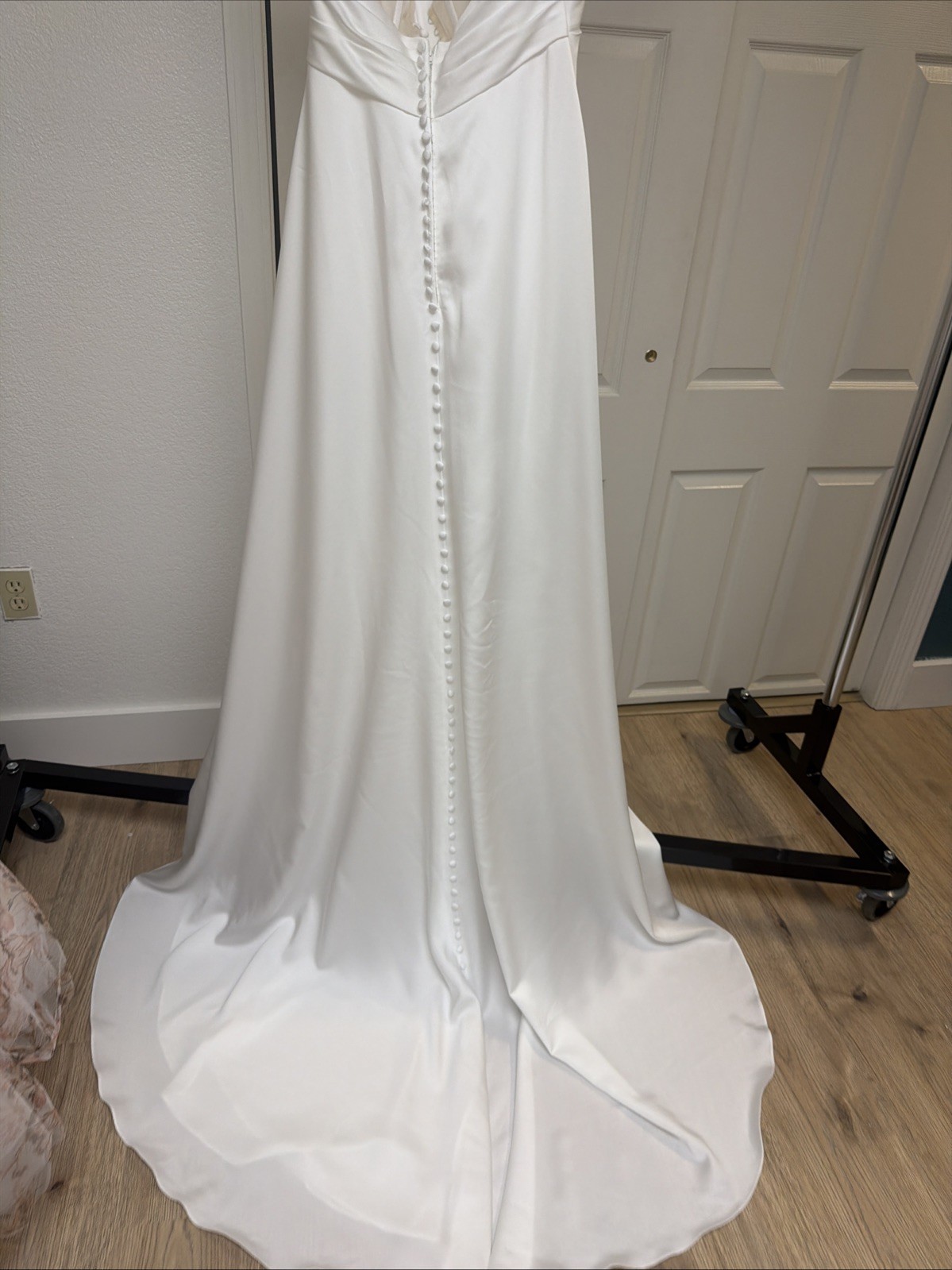 Morilee Strapless White Size 10 Wedding Dress