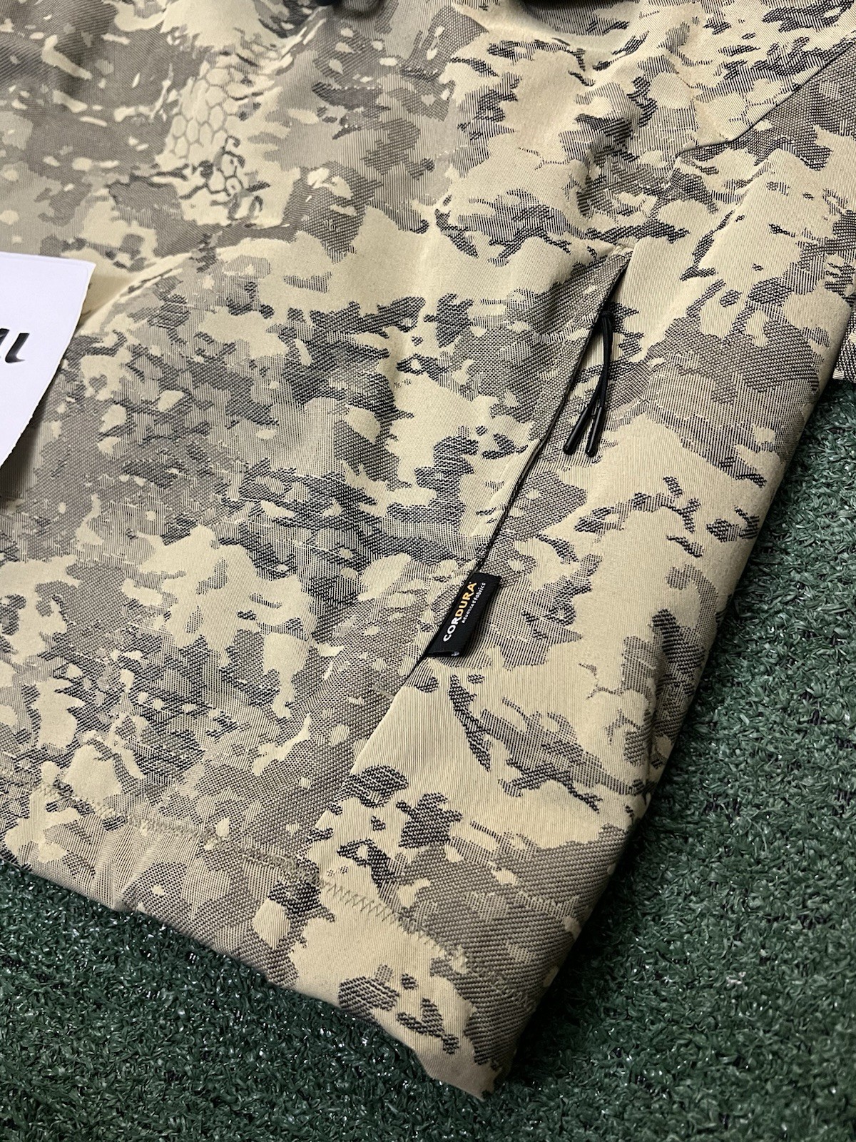 Nike Tech Woven CORDURA Jacket Camo Olive Black Men’s Size Medium IF8494-276