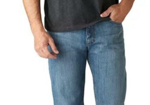 LEE Regular Fit Jeans Straight Leg Regular in Seat & Thigh At Waist Dakota Blue