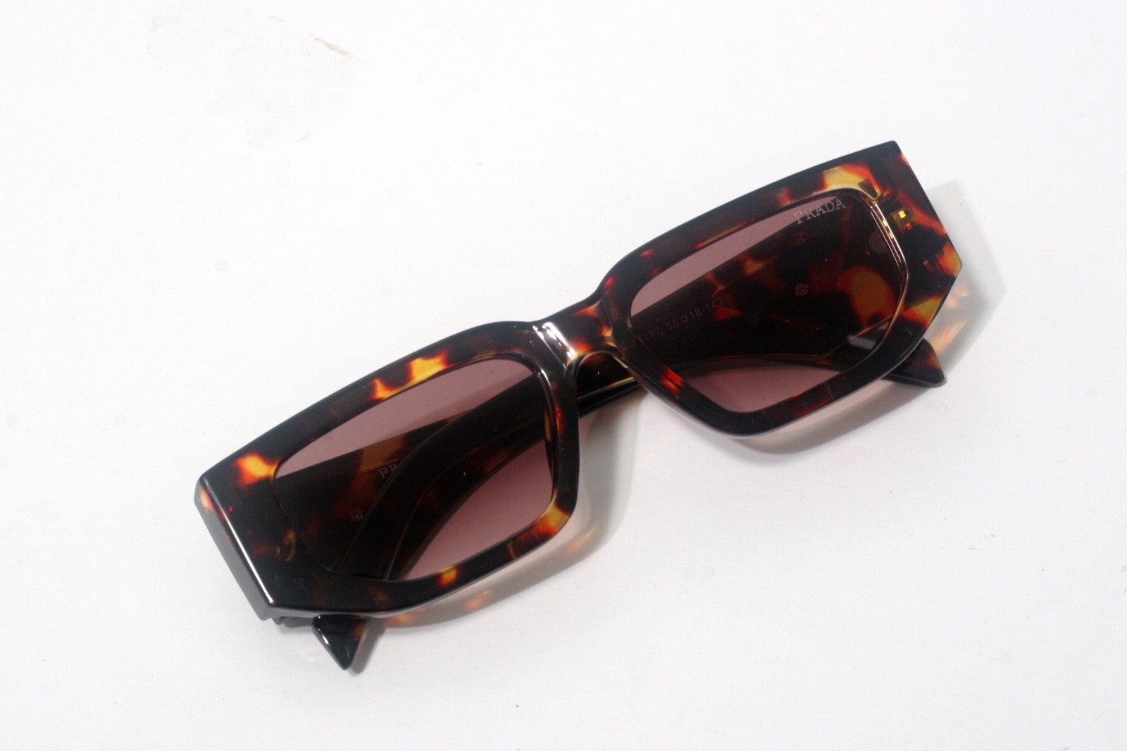 Prada 8297 Brown Fade/ Tortoise Brown Havanna Sunglasses 55[]18-142