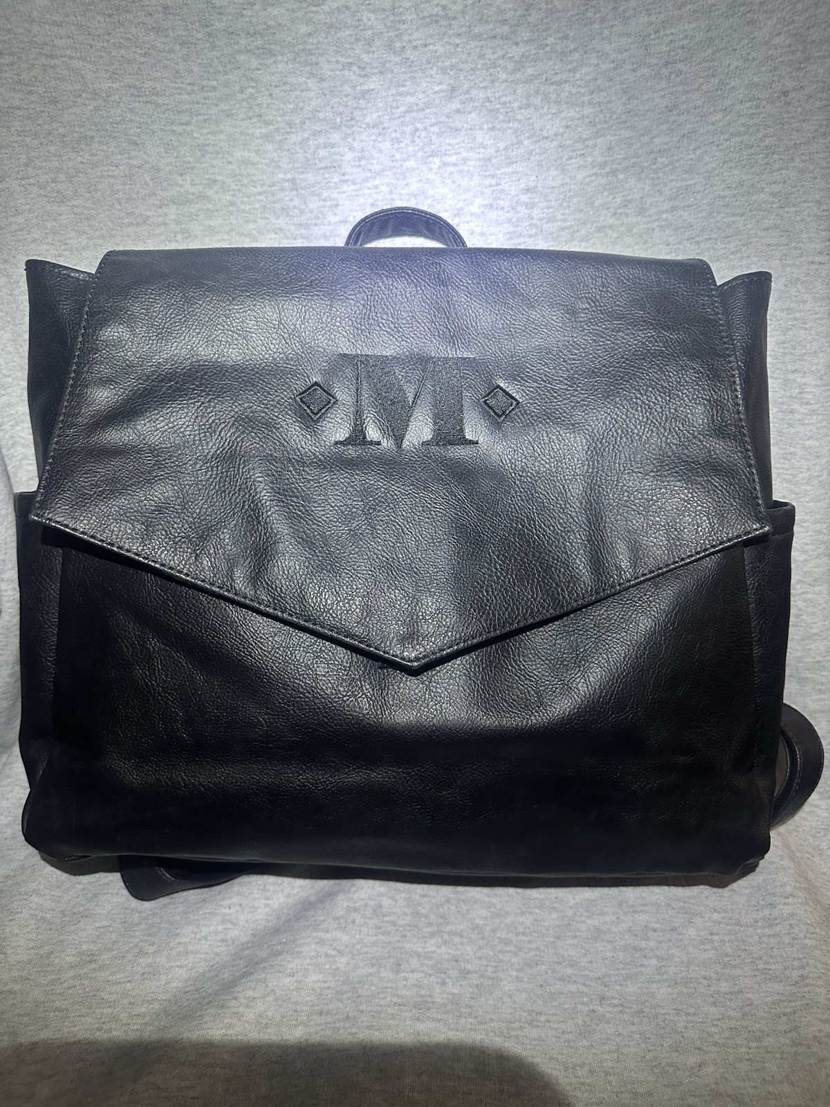 Thirty-One, Black Monogram Backpack, Magnetic Closure