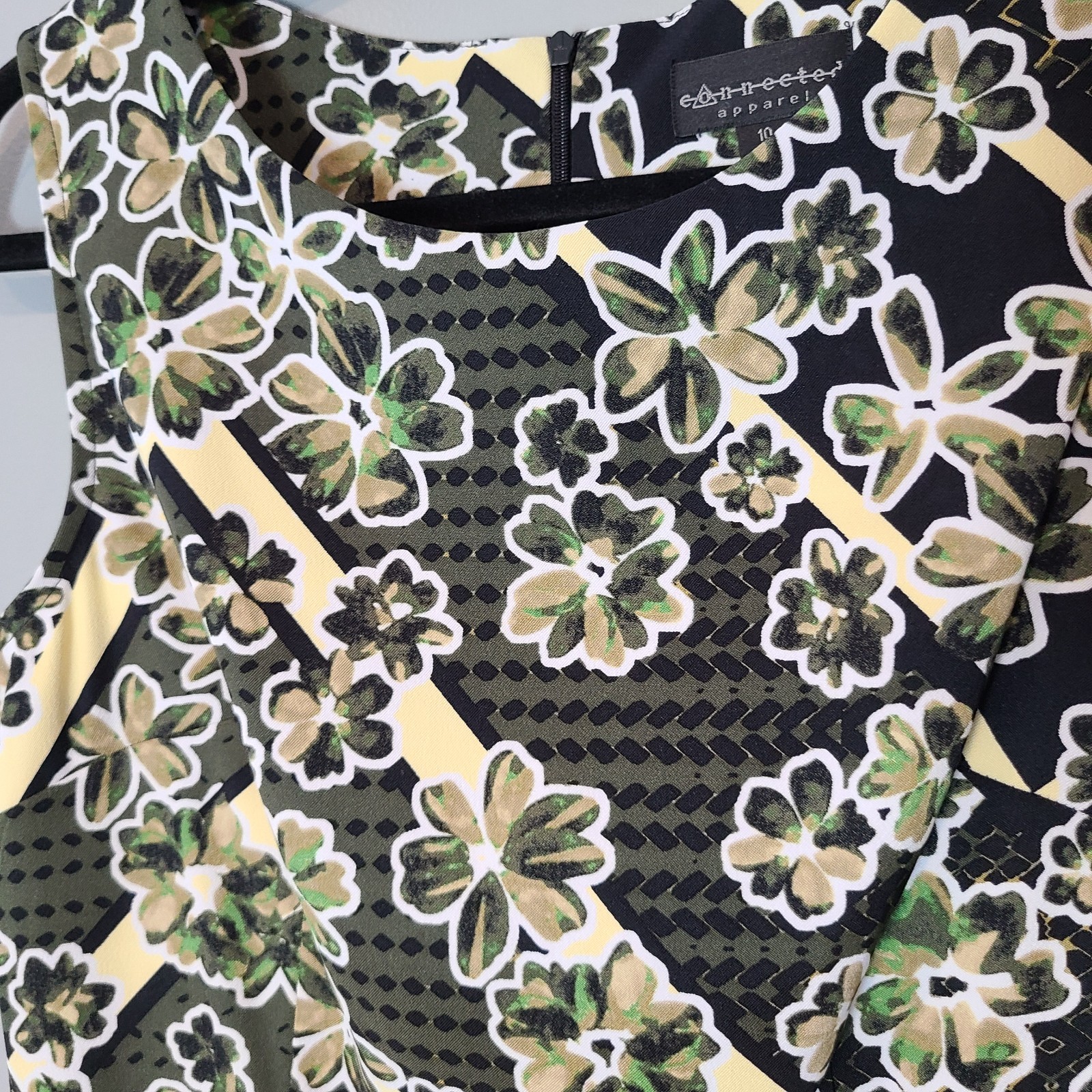 Vtg Y2K Dress Sz 10 Boho Gypsy Forest Fairy Resort Granola Cottage 90s Retro