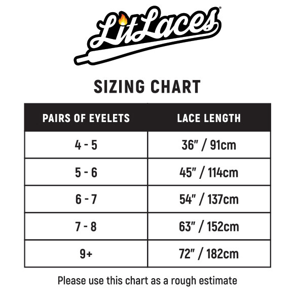 LitLaces – Air Jordan AJ11 Replacement Shoe Laces Exclusive Colors for Concord