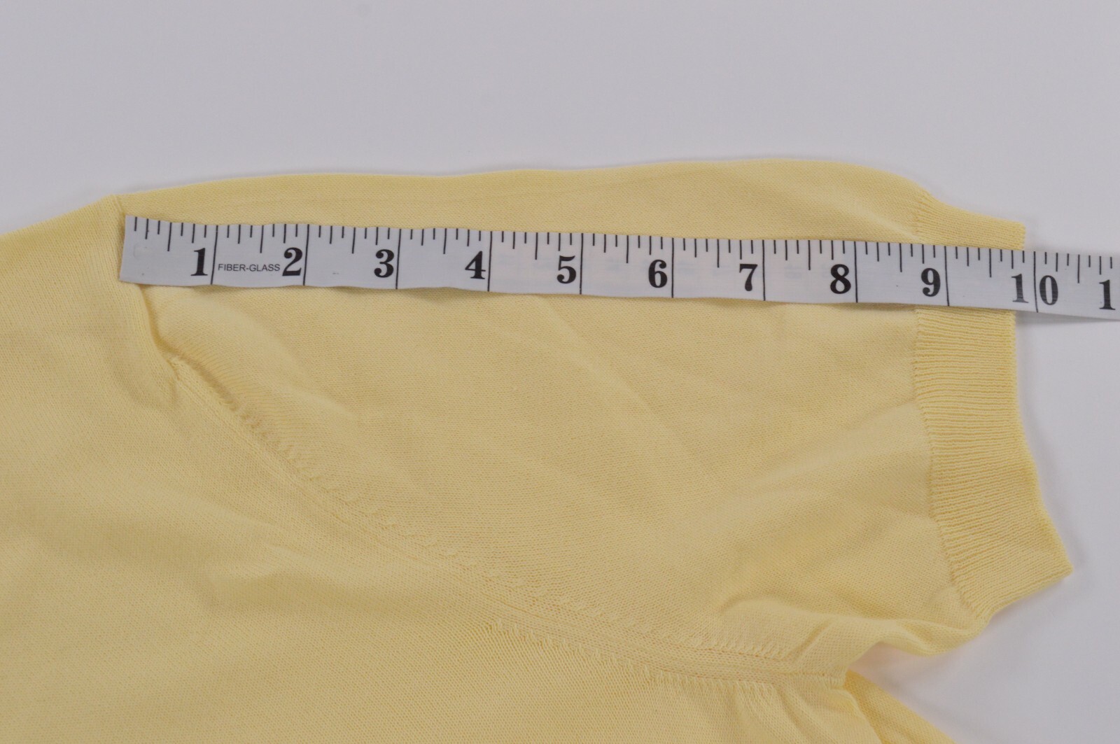 Gran Sasso NWT Polo Shirt Size 50 M in Solid Light Yellow