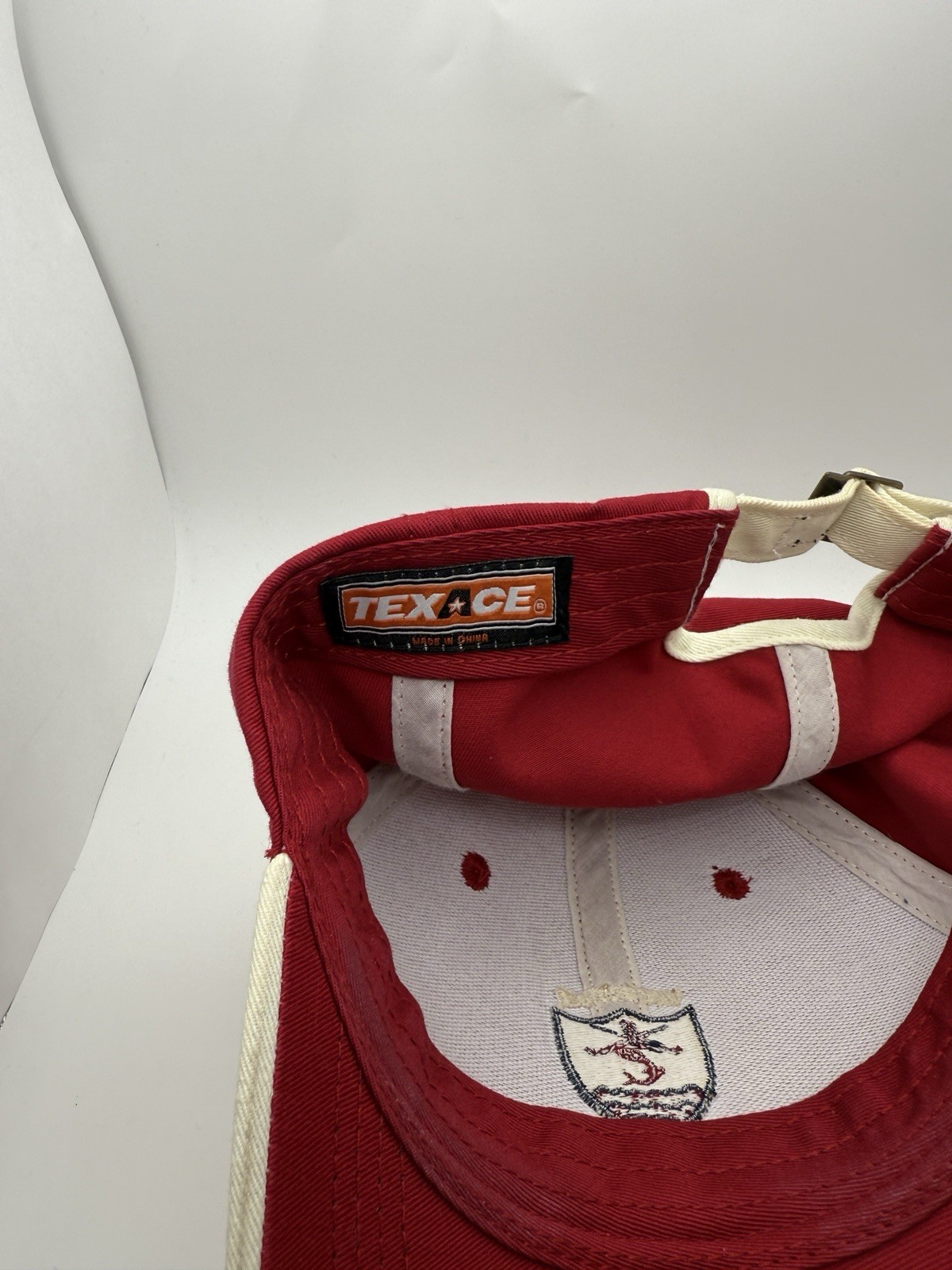 Waterville Golf Club Hat Mens Strapback Red Texace Cap Adjustable One Size Logo