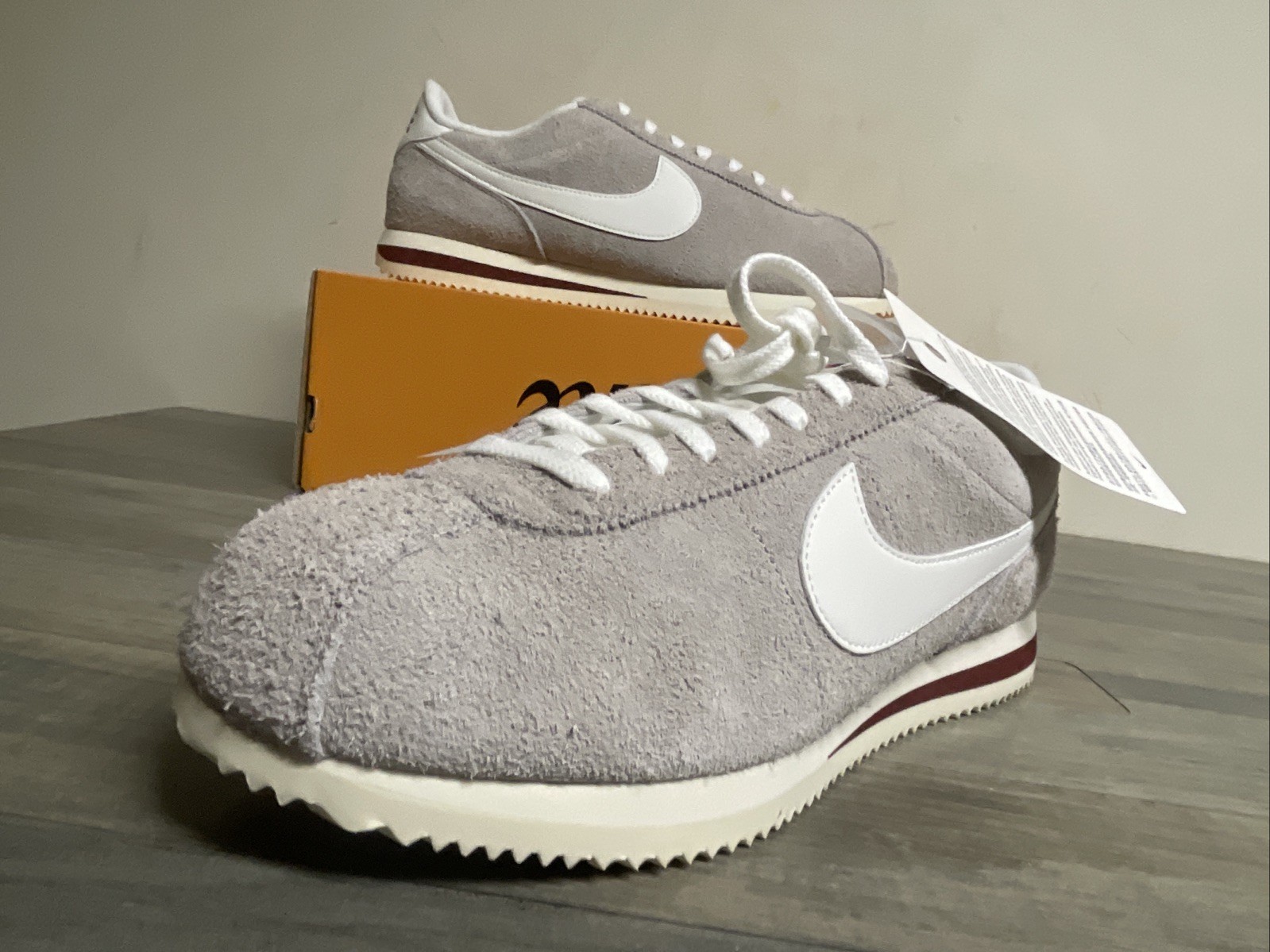 Nike Cortez SE College Grey Sail Sneakers Shoes HF3142 001 Men’s Size 11.5 NEW