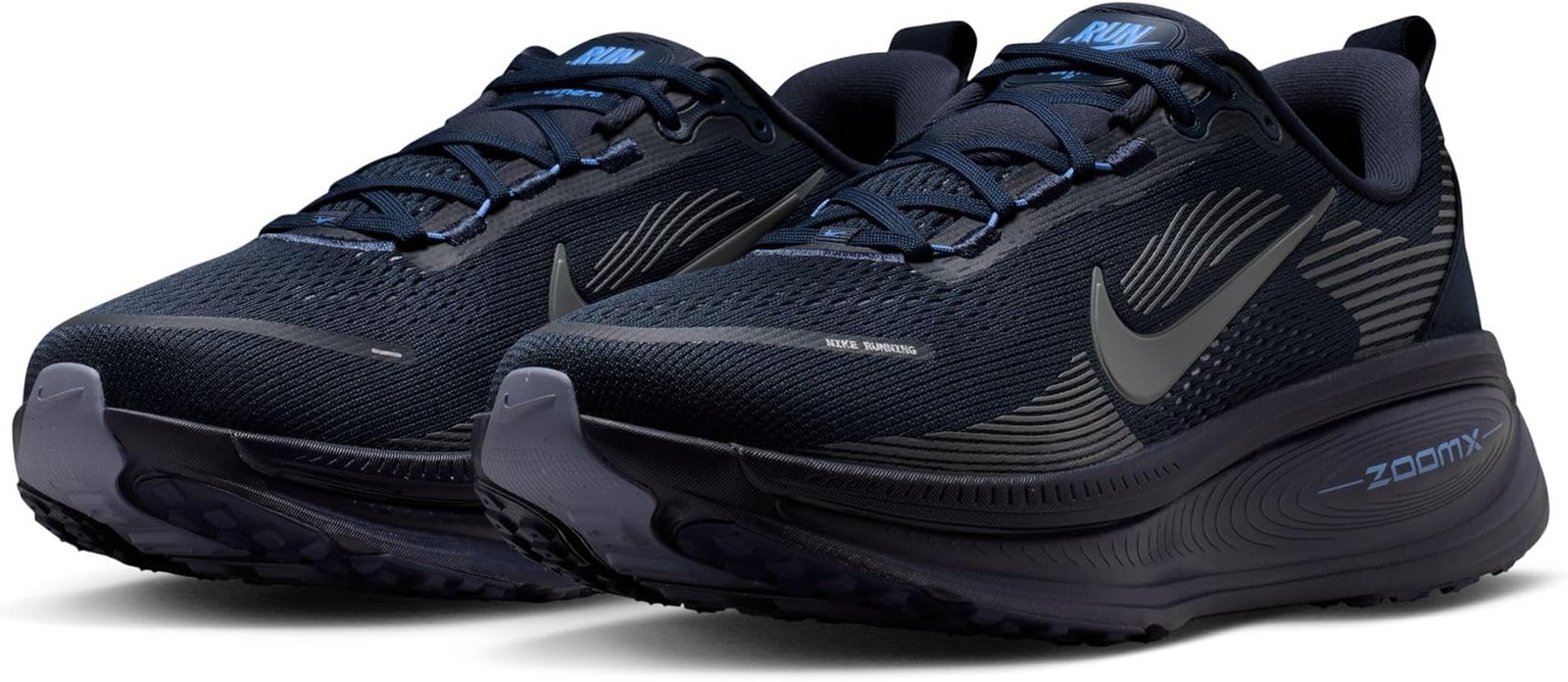 Nike Men’s Vomero 18 Road Running Shoe – Thunder Blue/Cool Grey/Obsidian – 12