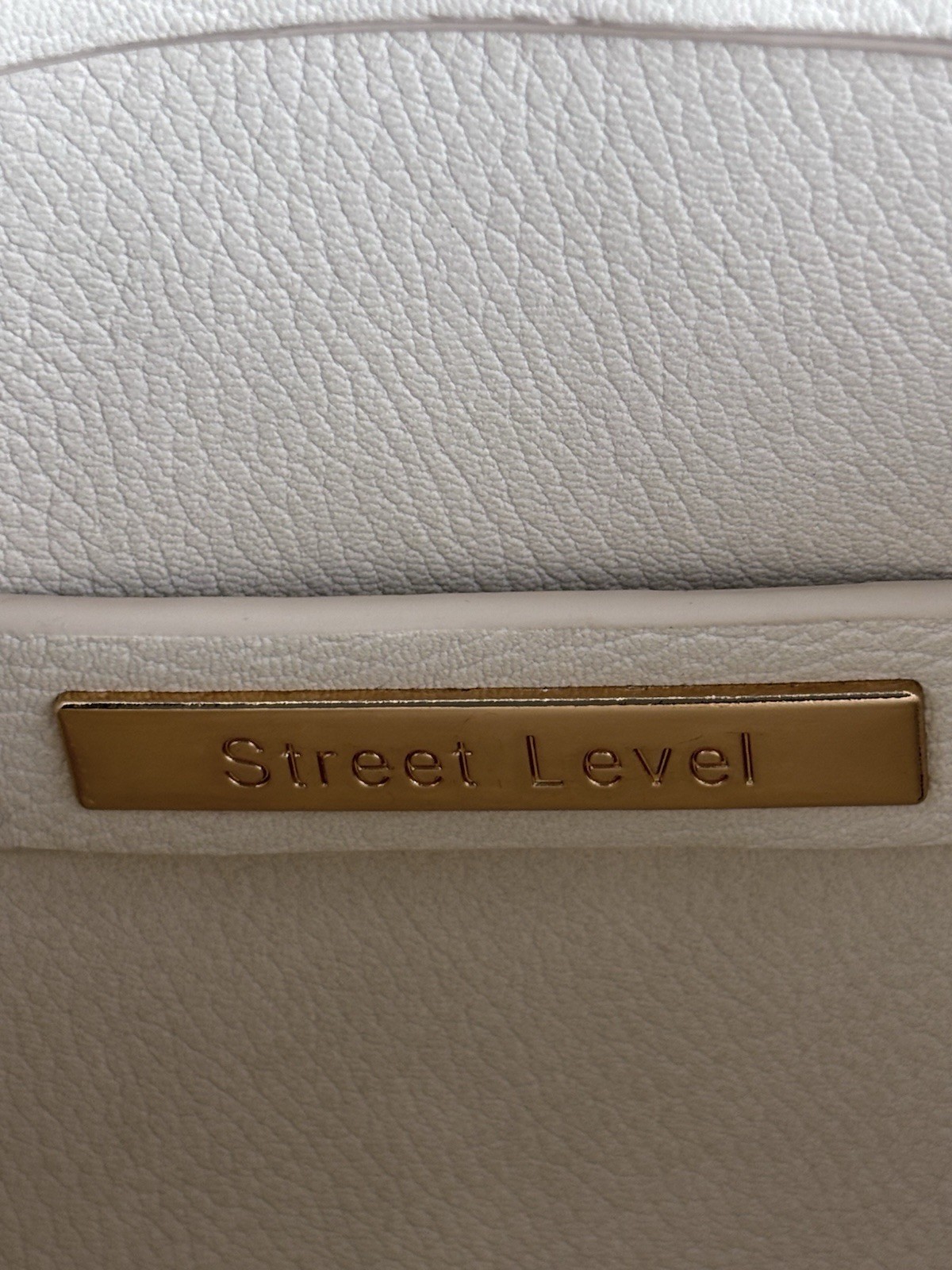 Street Level Anthropologie Crossbody Bag Vegan Leather & 100% Cow Leather trim