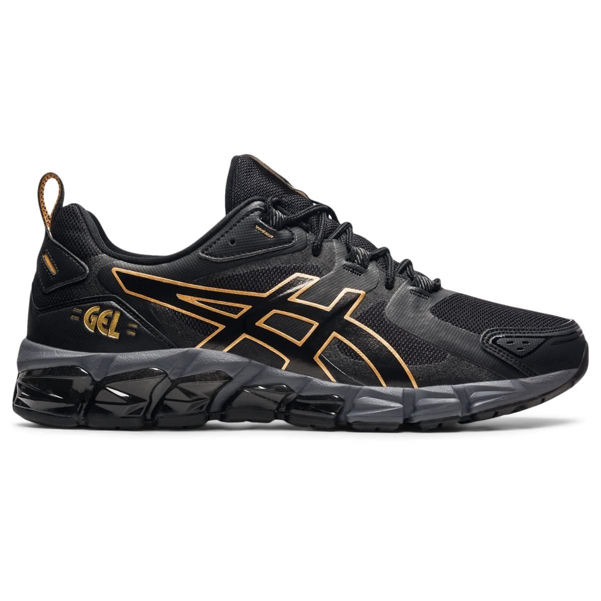 Size 10 – ASICS Men’s Gel-Quantum 180 Shoes Black/Pure Gold 1201A466-001