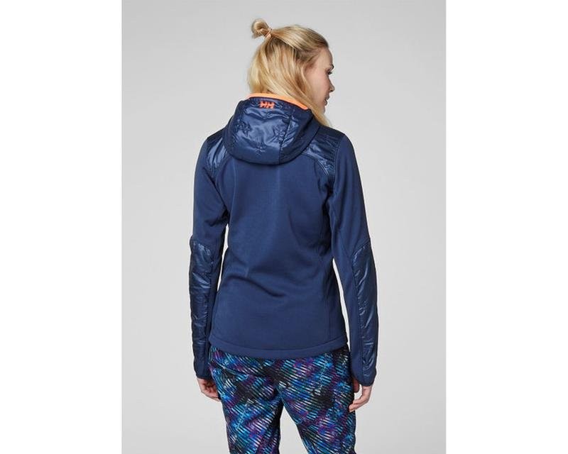 Women Helly Hansen Jacket Navy Polyester 40 / L / #93W6