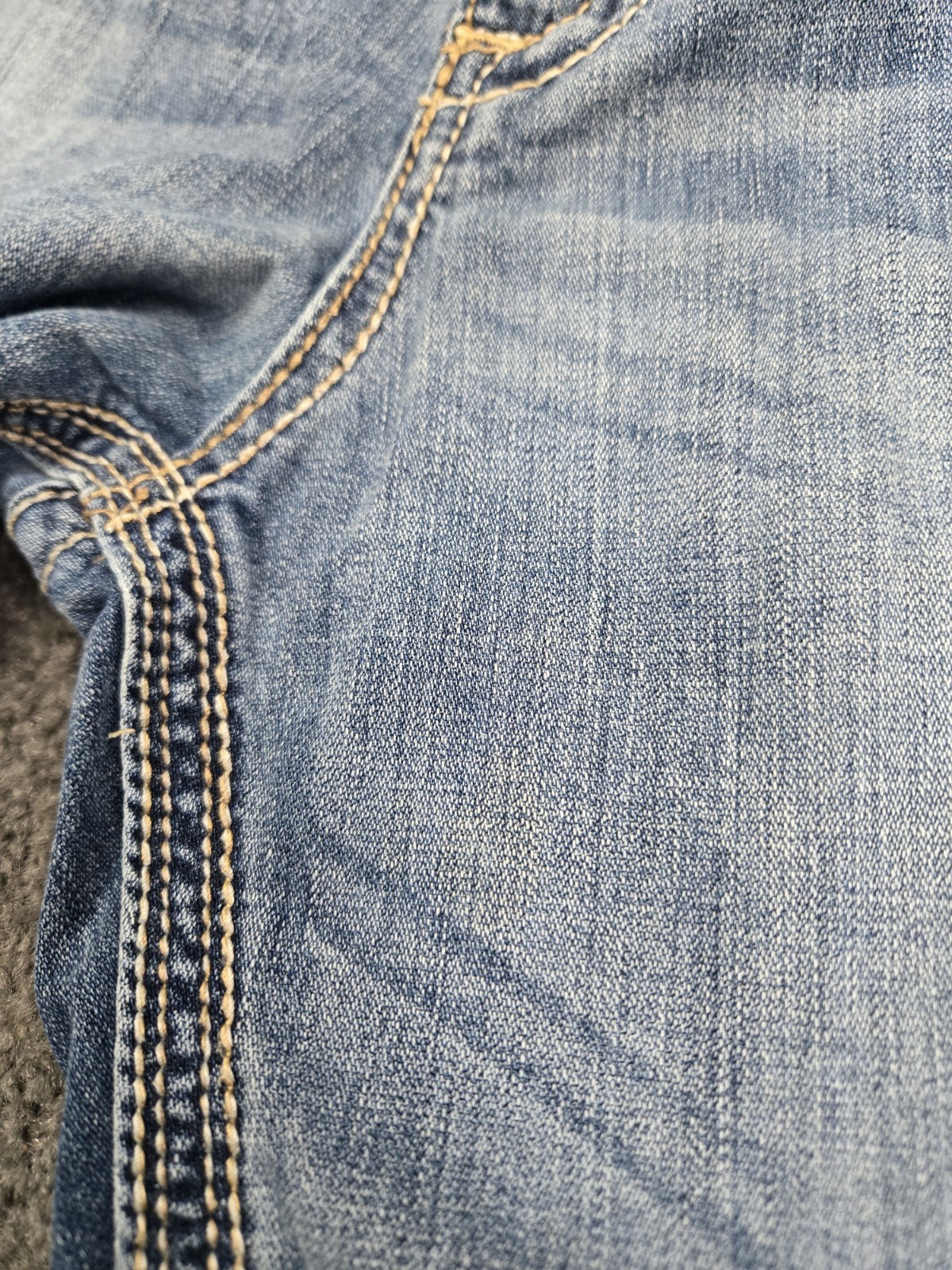 BKE Buckle Jeans Men’s 38 (Fits 39×31) Seth Fade Wash Stretch Denim Distressed