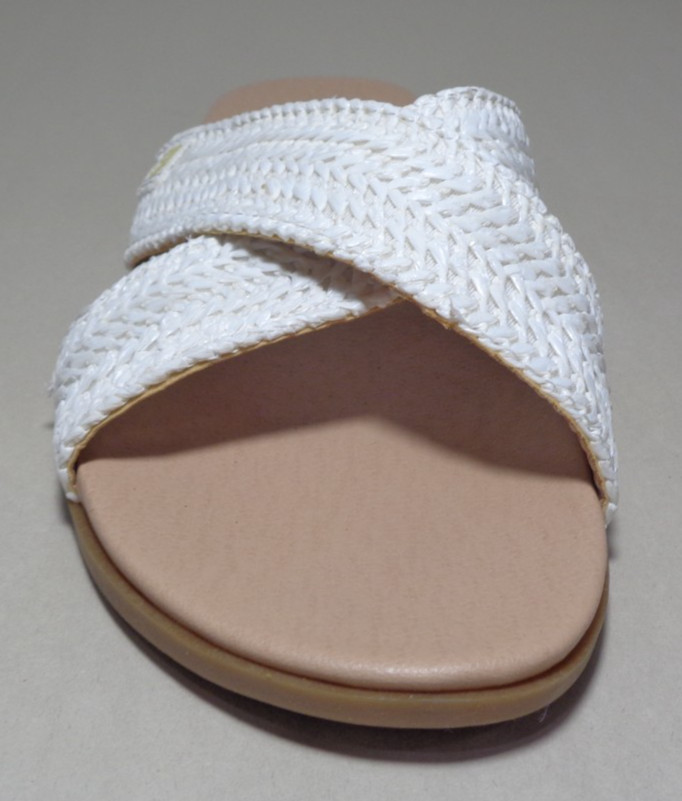 Draper Size 7 M / ALEX / White / Raffia Woven Sandals / New Women’s Shoes