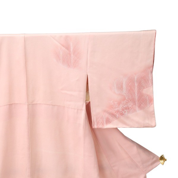 Synthetic fiber Long clothes Visit arrival, attachment Kimono Japanese cloth…