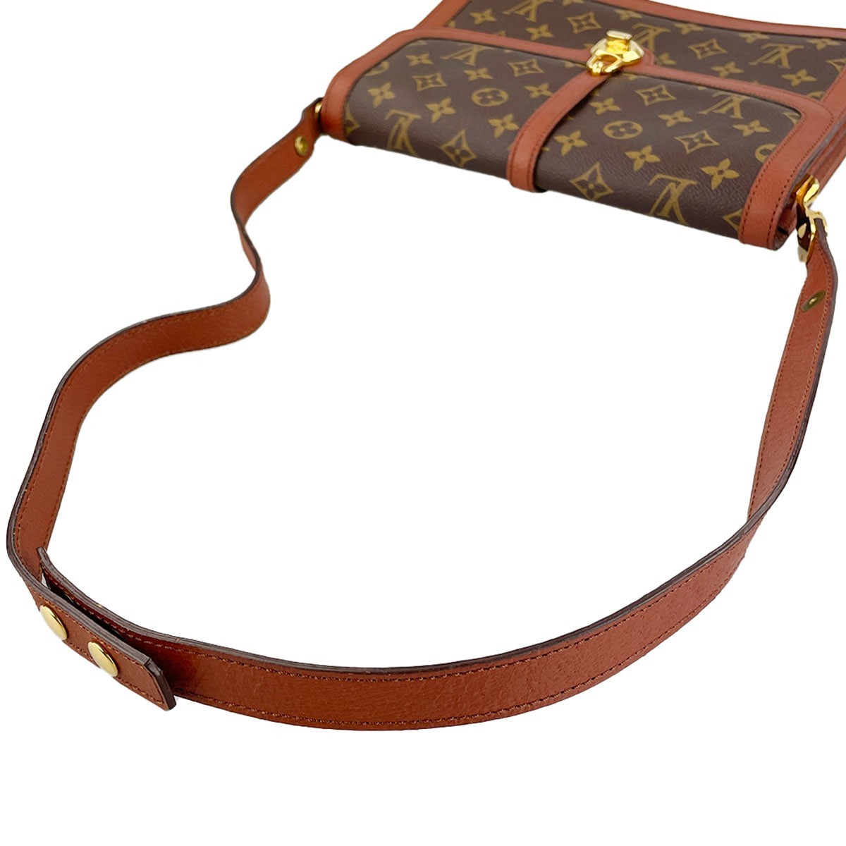 Louis Vuitton Monogram Sac Vendome Leather Brown Shoulder bag 4518