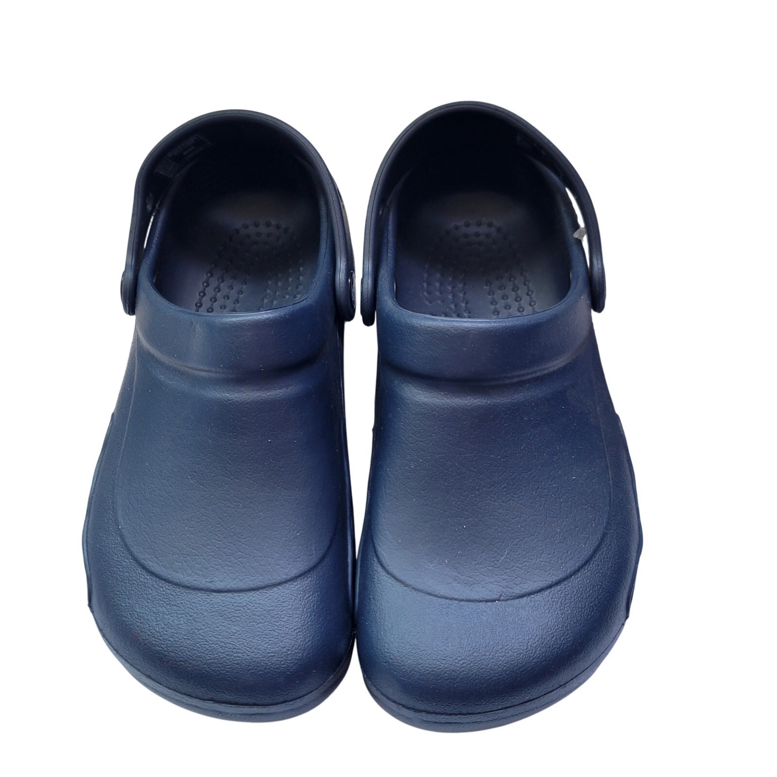 Crocs At Work Classic Navy Blue Clog Shoes Size W=6/M=4 62926-2949