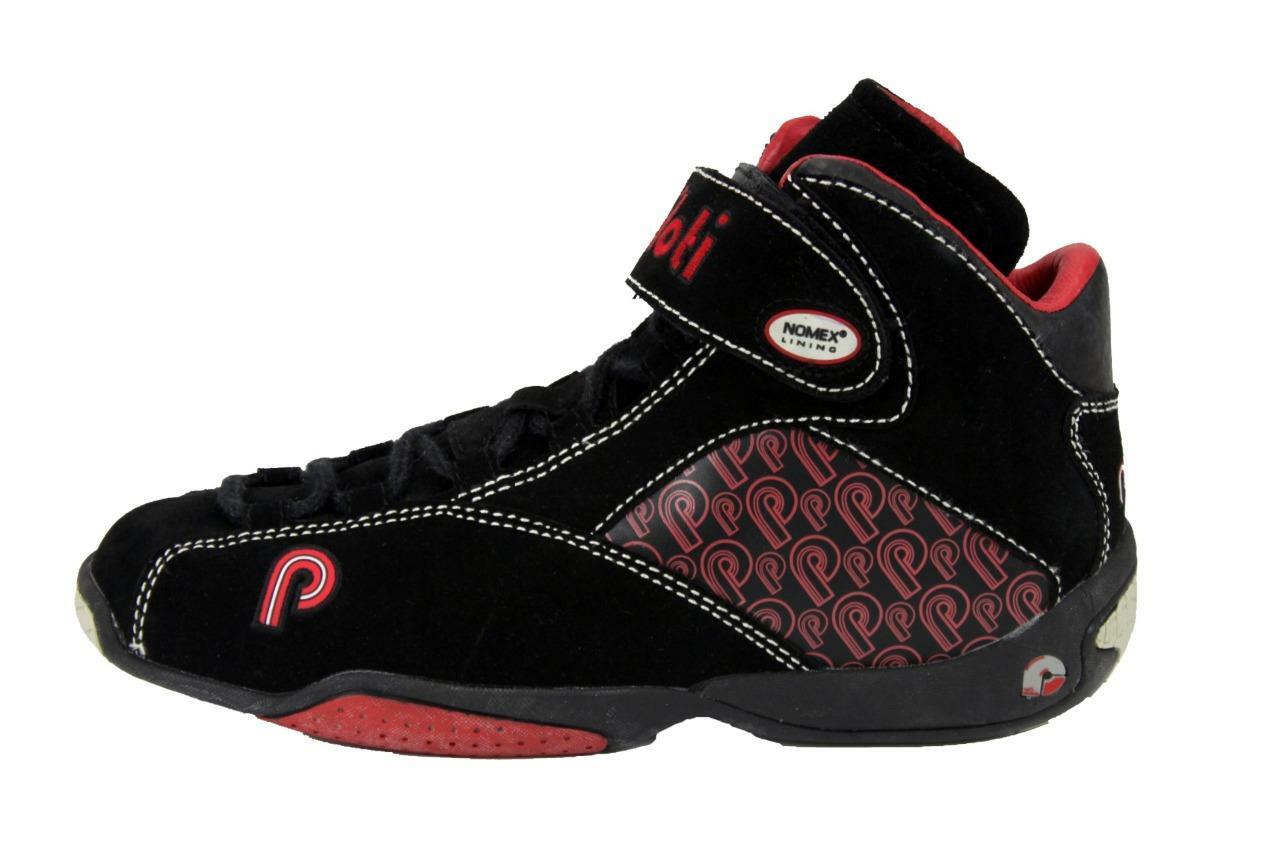 New Men’s Piloti RSR Mid-Cut Driving Leather Boots Shoes Size 7-15 FIA SFI
