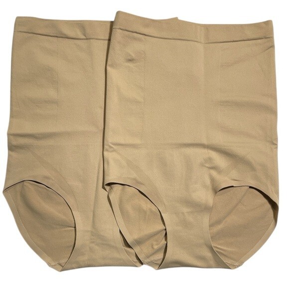 Jockey~Set of 2~Skimmies Slimmers Breathe High Waisted Brief~Large~A655609 12846