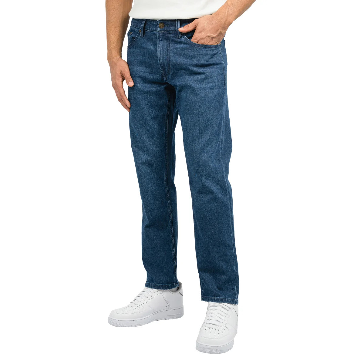 Scott Barber Men’s 5-Pocket Jeans Stretch Denim Heavyweight Pants Sizing 30-42