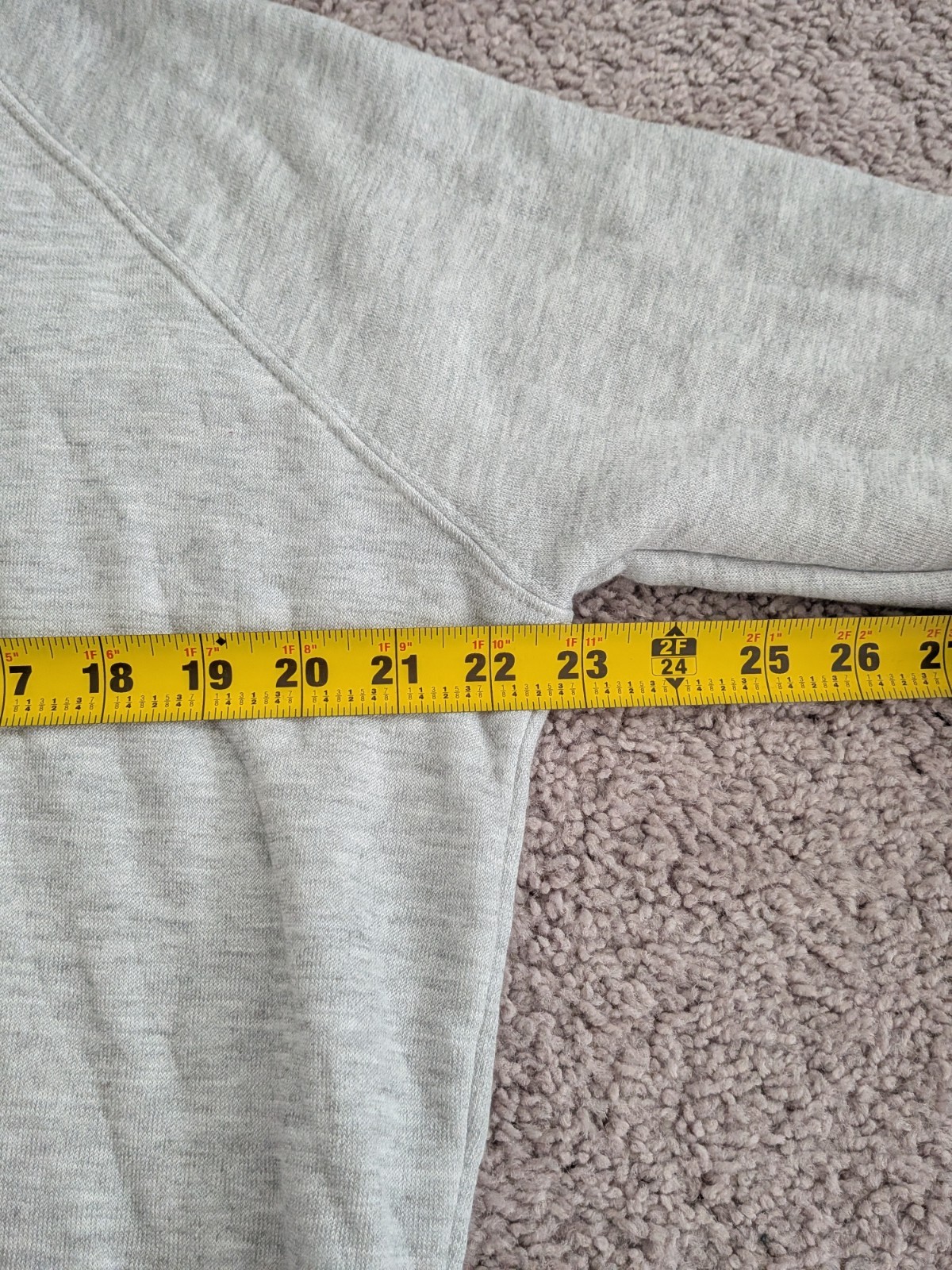 Perfect White Tee Lennon Fleece Crew Sweatshirt Women’s Medium Gray NWT