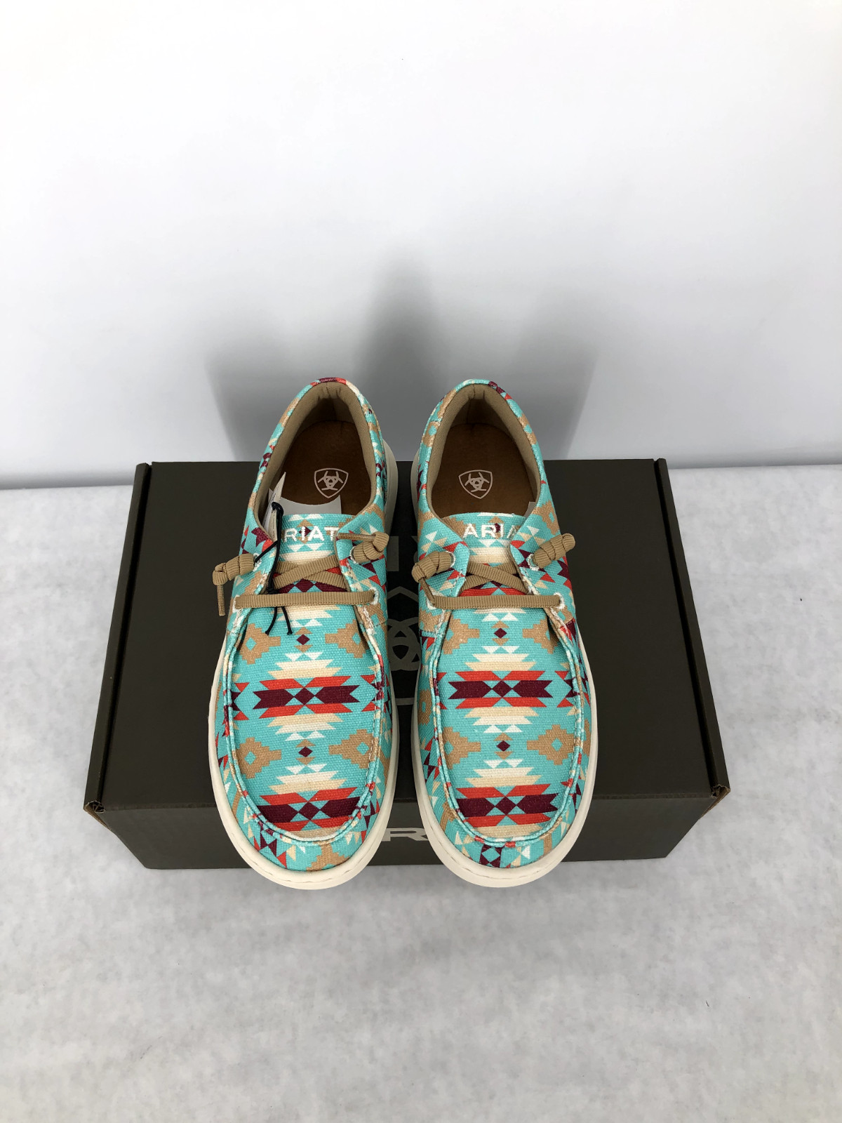 Ariat Womens Hilo Turquoise Saddle Blanket – NEW