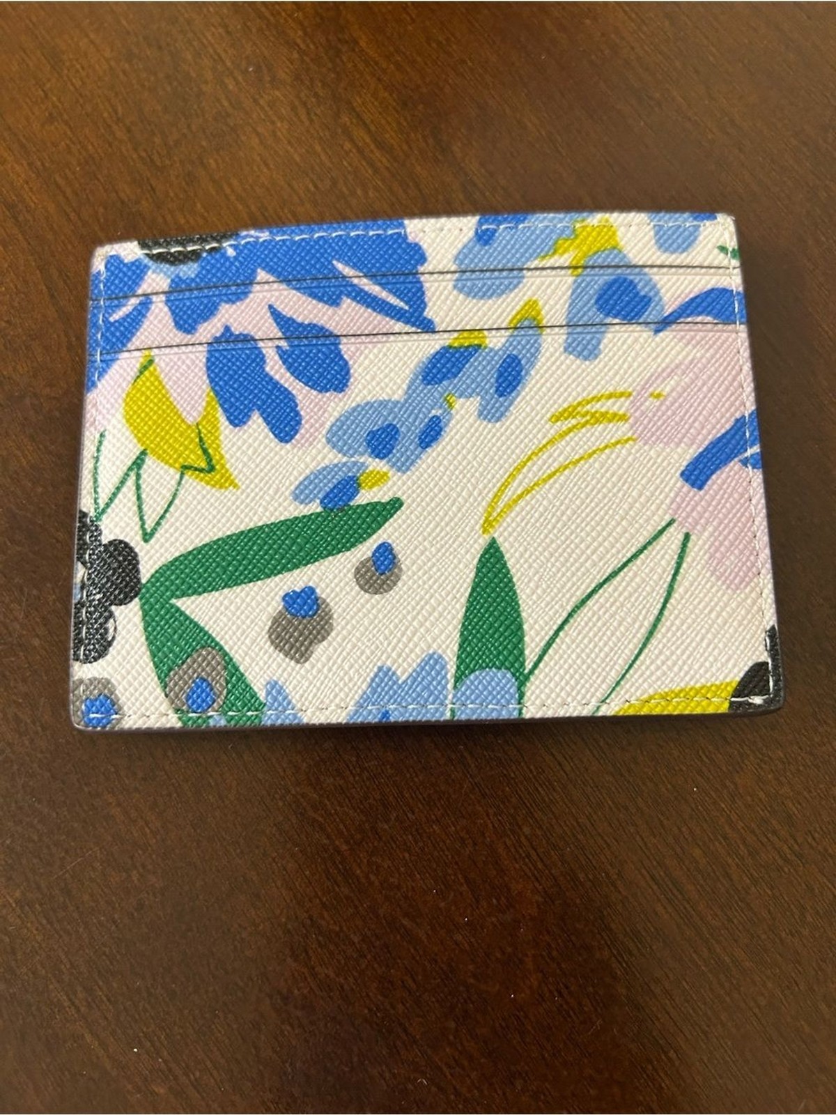 Kate Spade NIB Boxed Madison Floral Small Slim Card Holder
