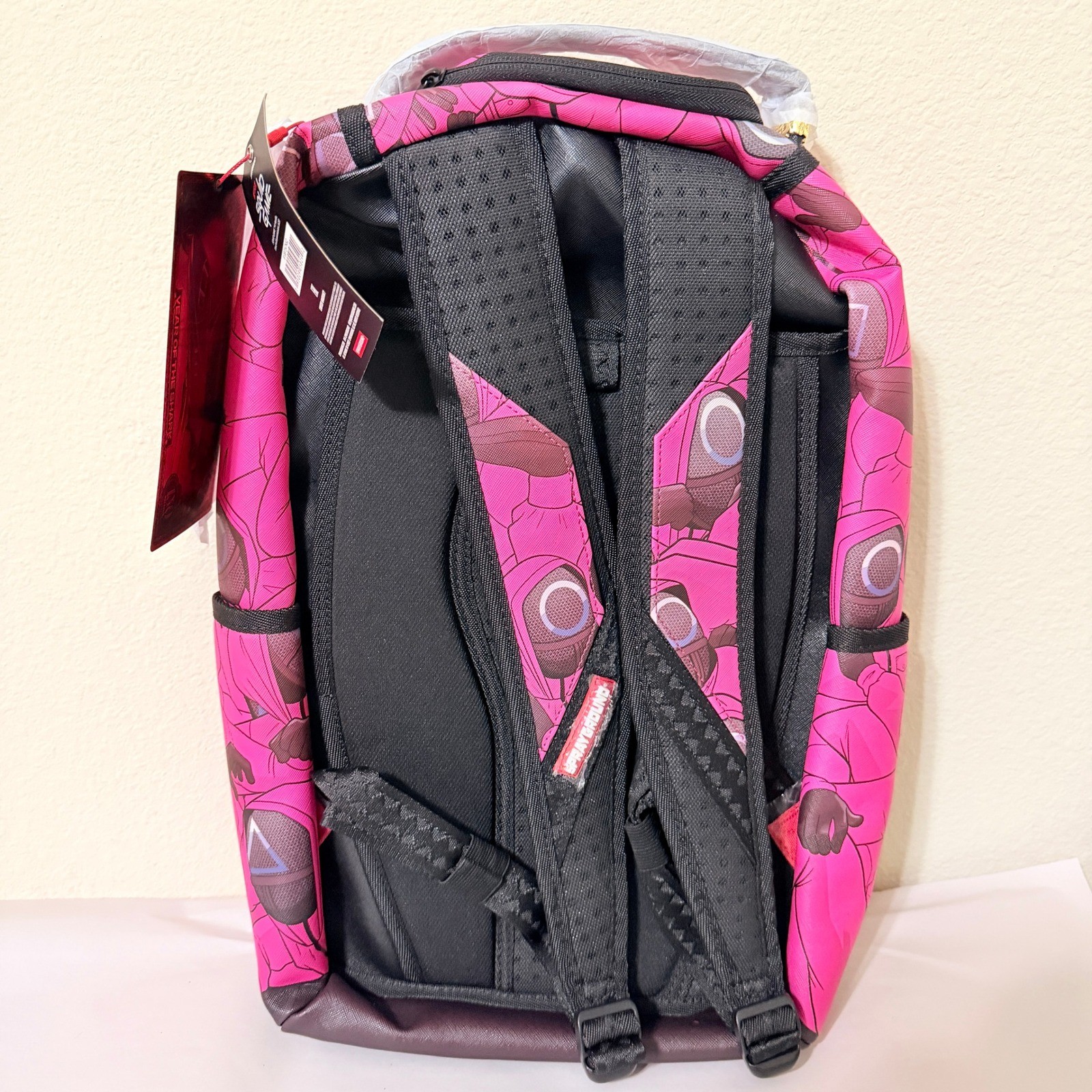 Sprayground Squid Game Frontman Backpack Limited Edition 2025 Multicolor/Pink