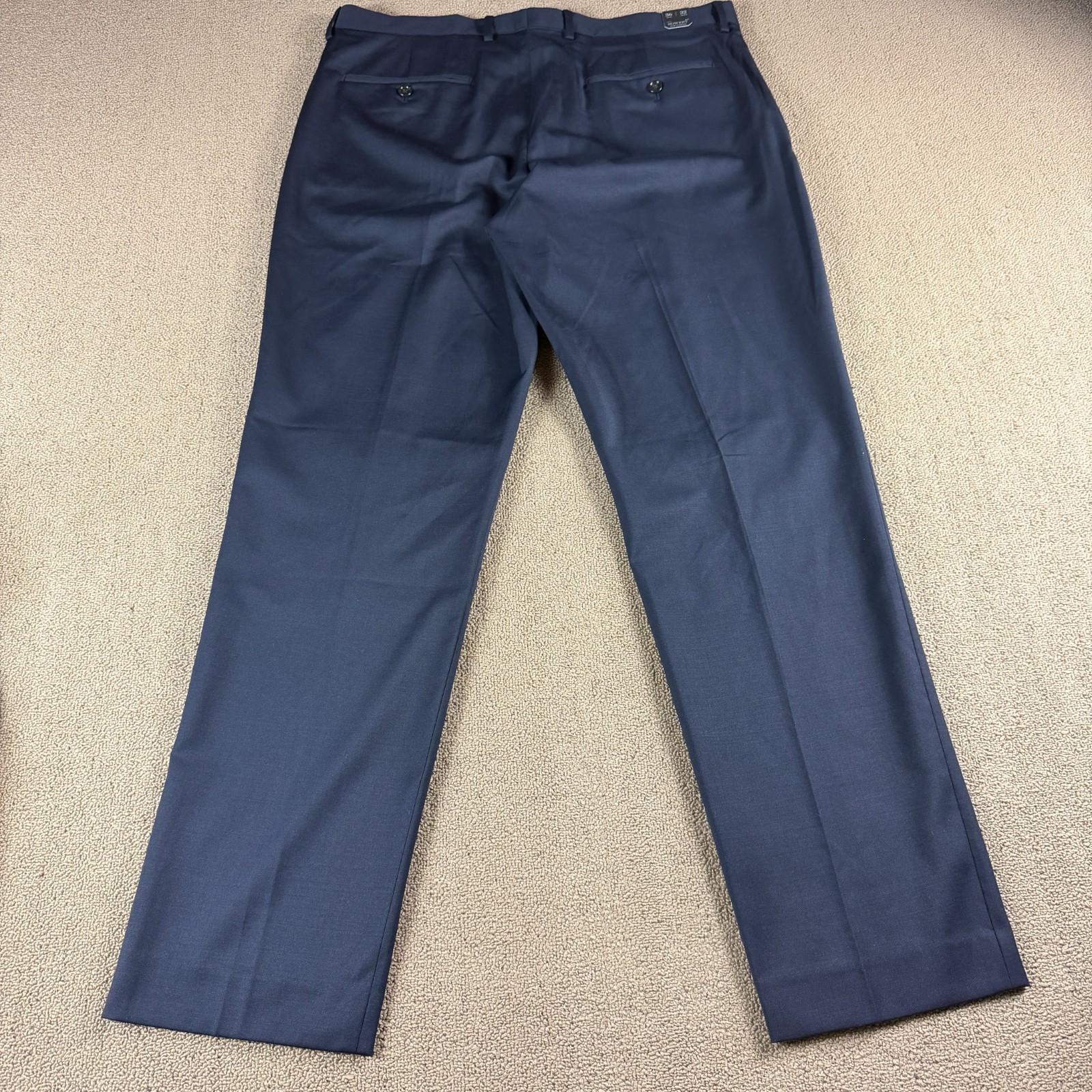 J.Crew Bowery Slim Stretch Wool Blend Dress Pants Blue Size 36X32 NWT MSRP $148
