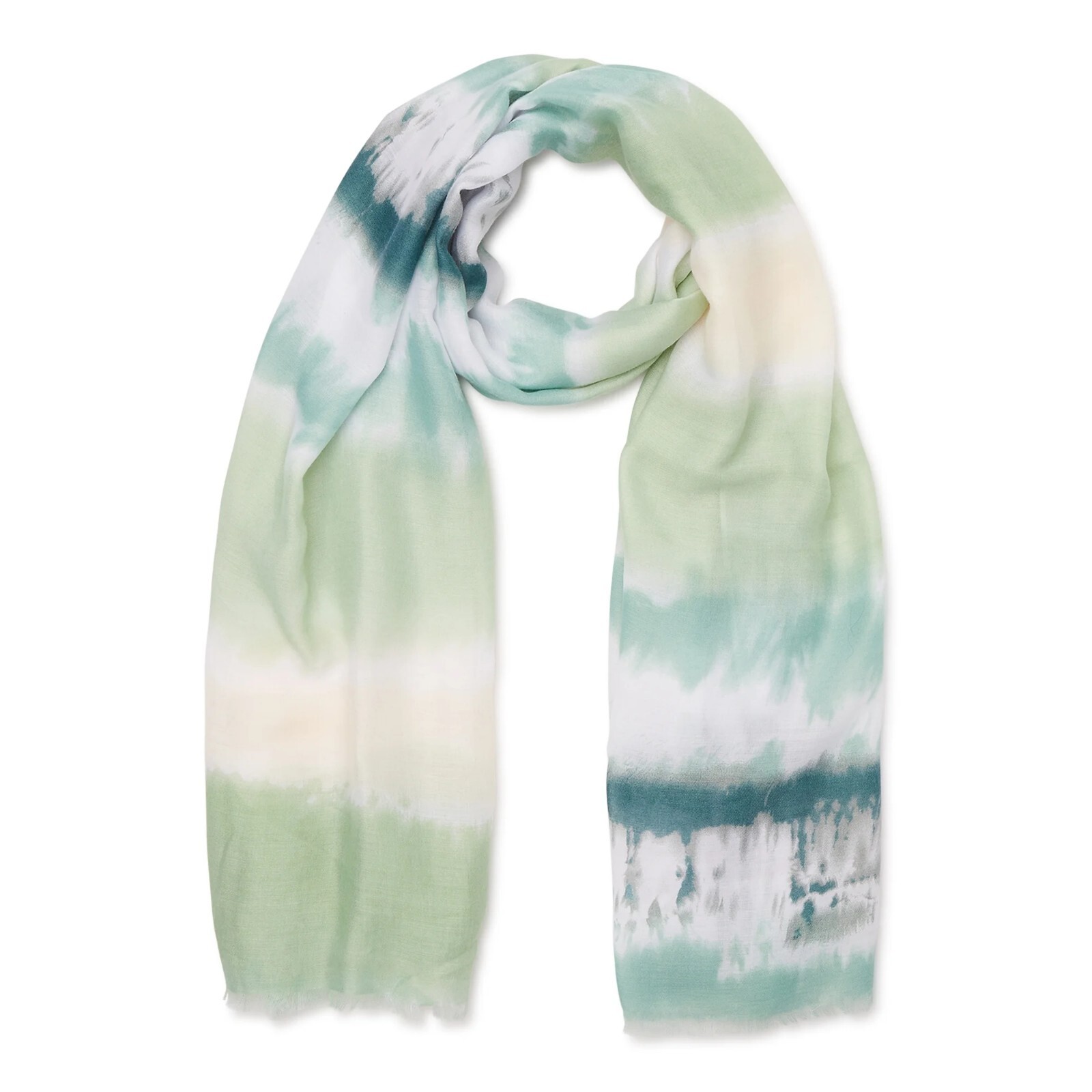 Womens CUTE Oblong Tie Dye Fashion Scarf- BRAND NEW W TAGS