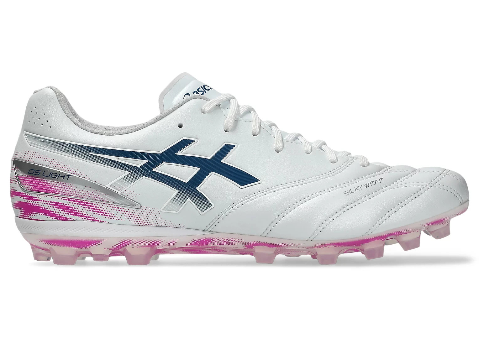 ASICS DS LIGHT PRO AG 1103A127 101 White Digital Sakura Soccer Cleats