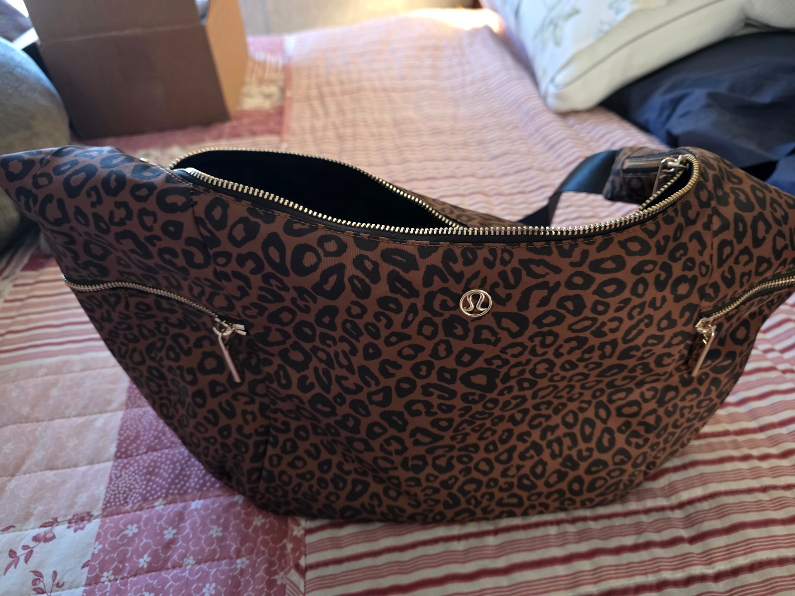 Lululemon Large Slouchy Sling Bag 13L with Metal Hardware