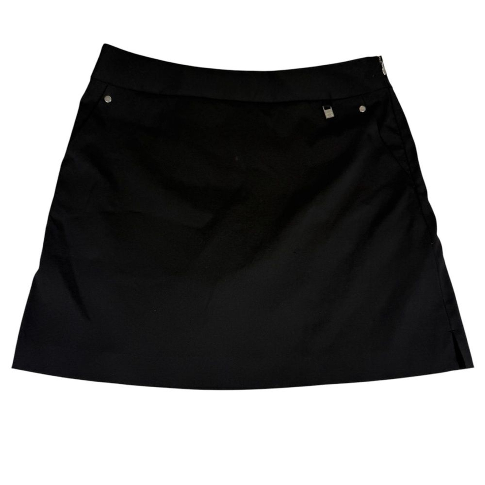 Cutter and Buck Golf Skirt Lined Shorts Black Size 10 Casual Athletic Outdoor