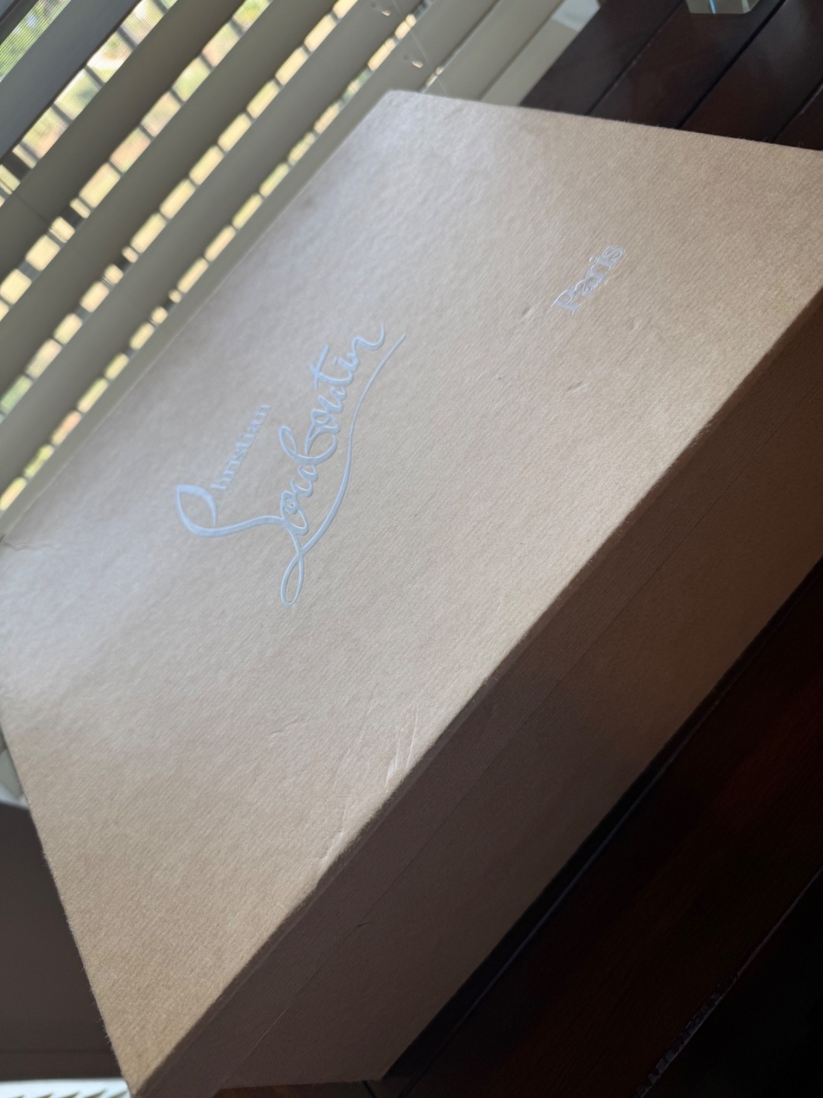 christian Louboutins classic black mens/w original box