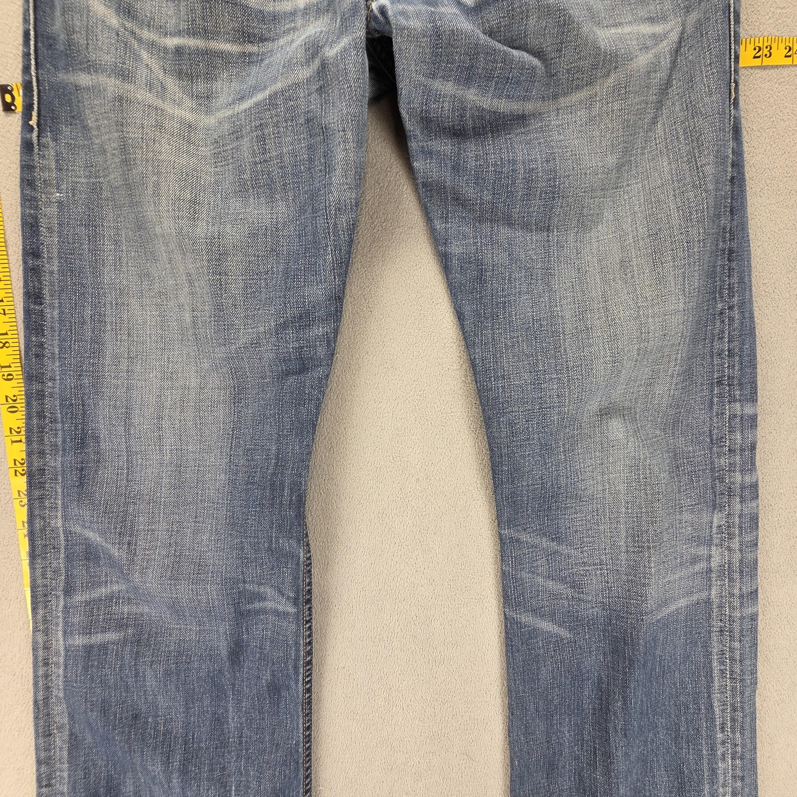 Vintage Levis Engineered Jeans Mens 34×34 Blue Honeycomb Whiskers Zip Fly