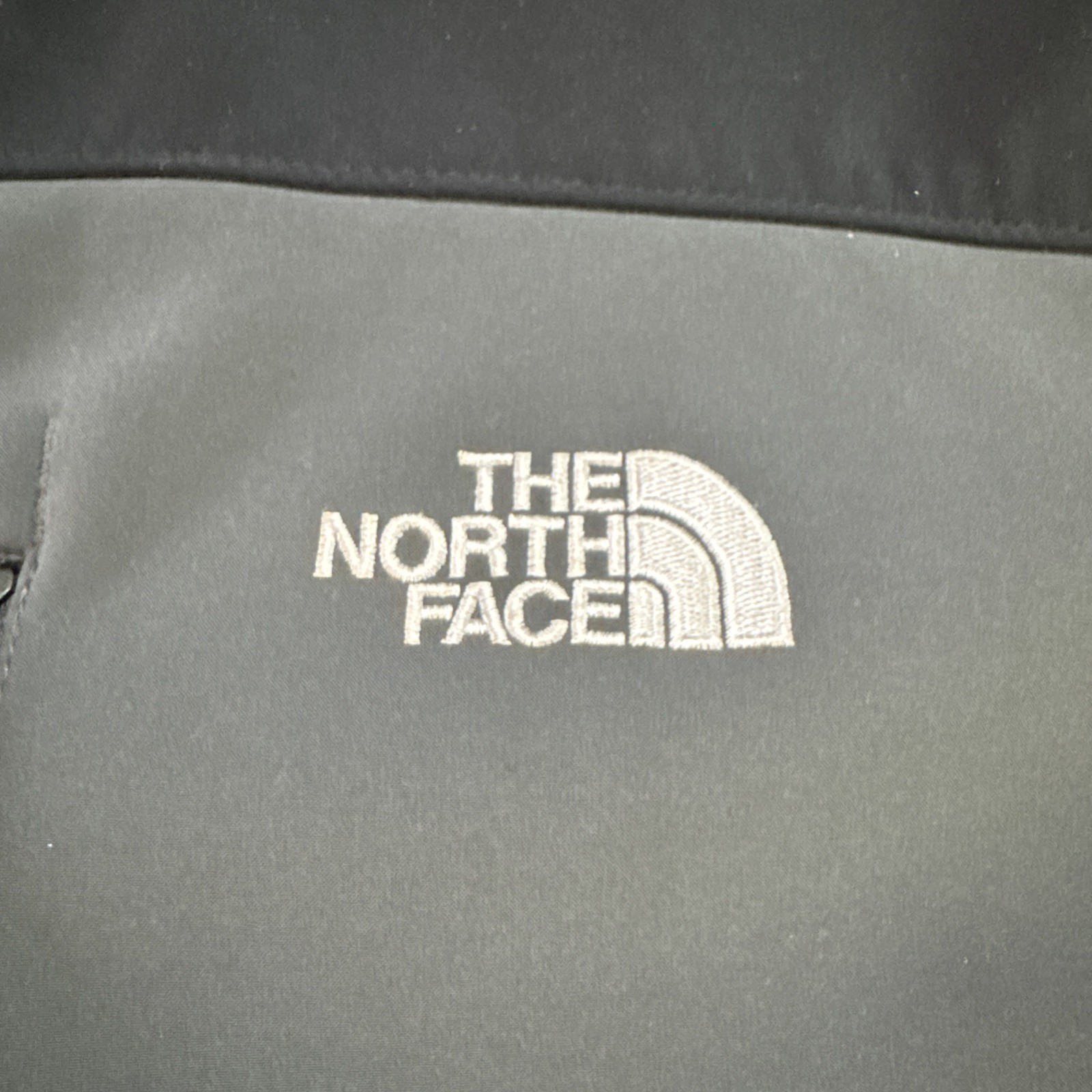 The North Face Apex Bionic Softshell Jacket Gray Black Full Zip Sz XL AMVY T183
