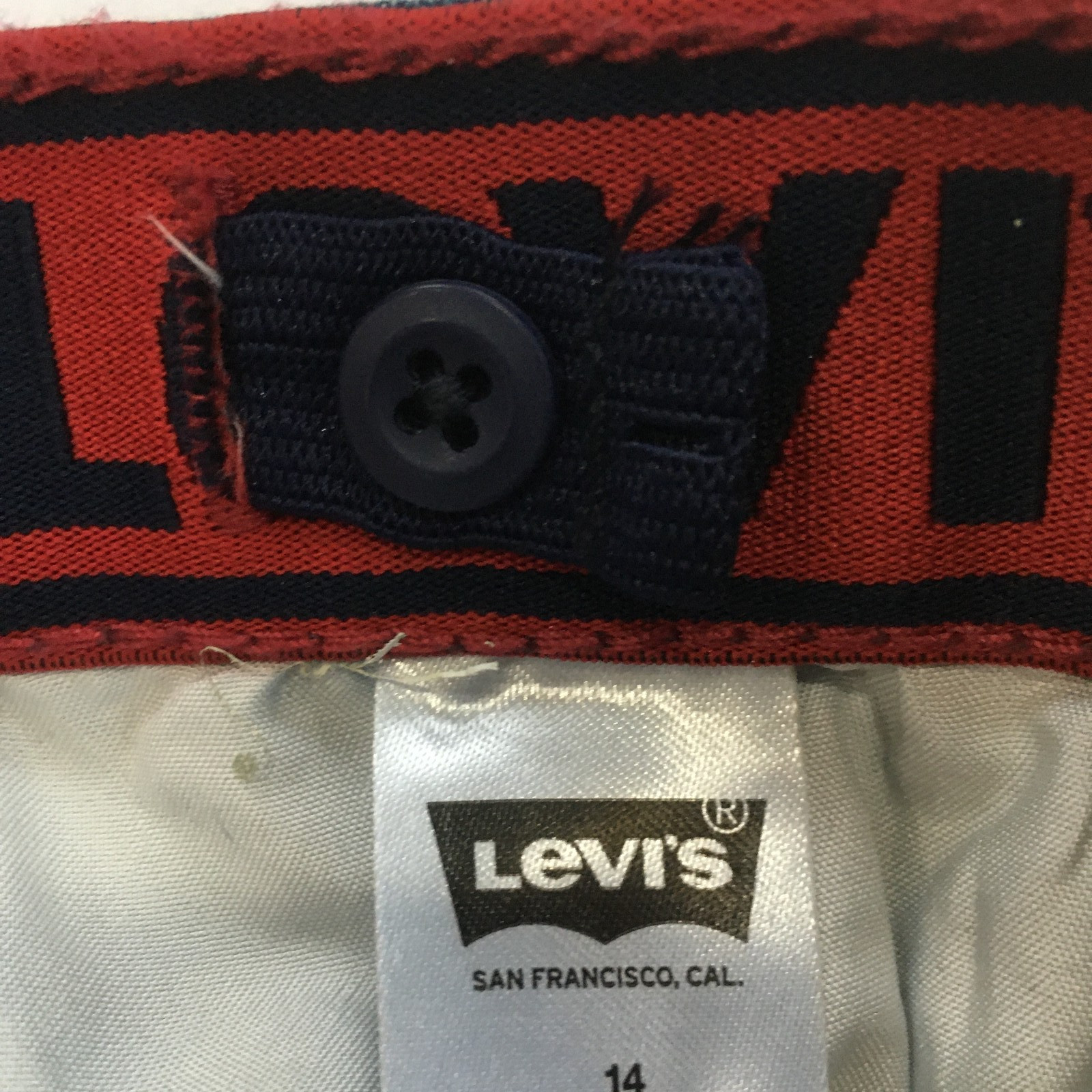 Levi’s 511 Slim Flex Stretch Blue Jeans size 14 Boys NWT
