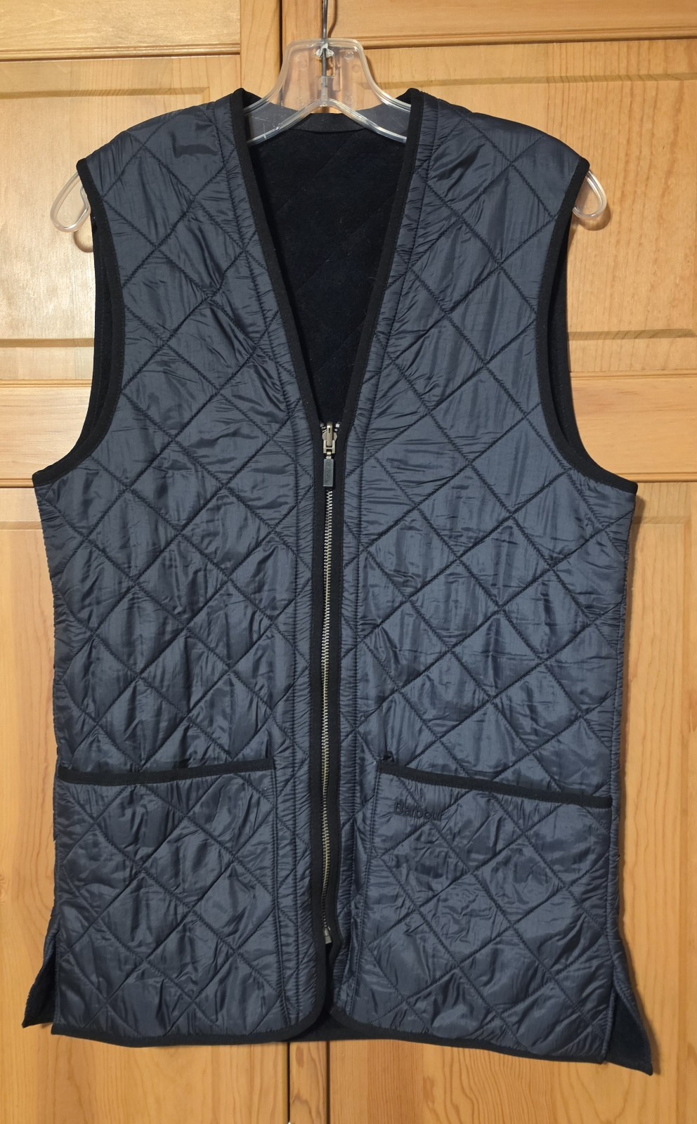 Barbour Polarquilt Waistcoat/Zip-In Liner often referenced as style D220, Small