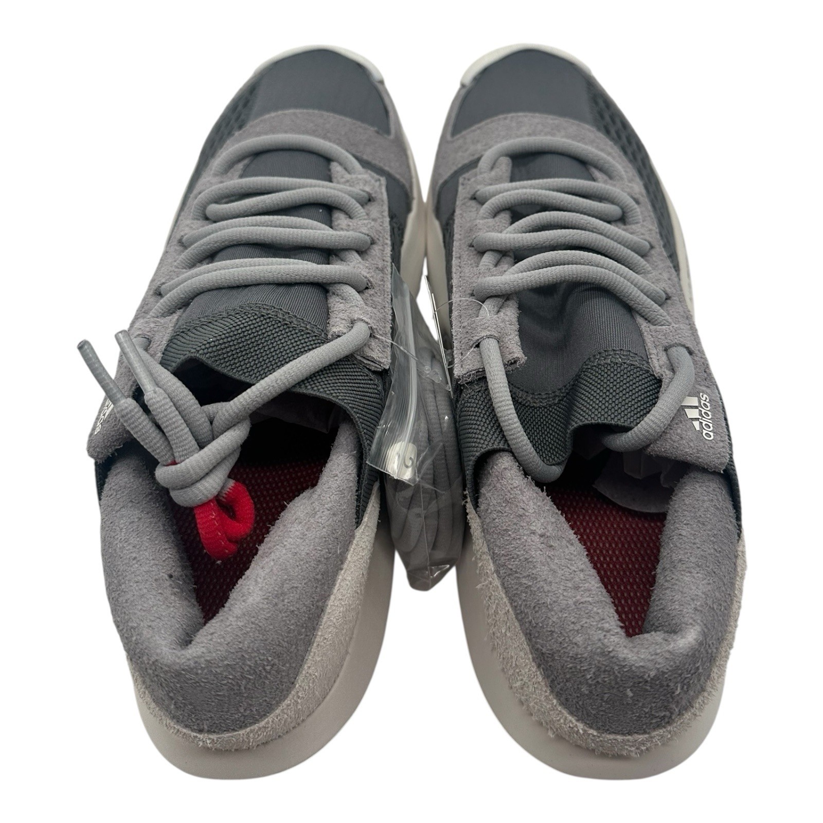 Adidas Crazy 1 ADV A D Gilbert ArenasShoes Mens Sz 9 Grey/White Sneakers CQ1868